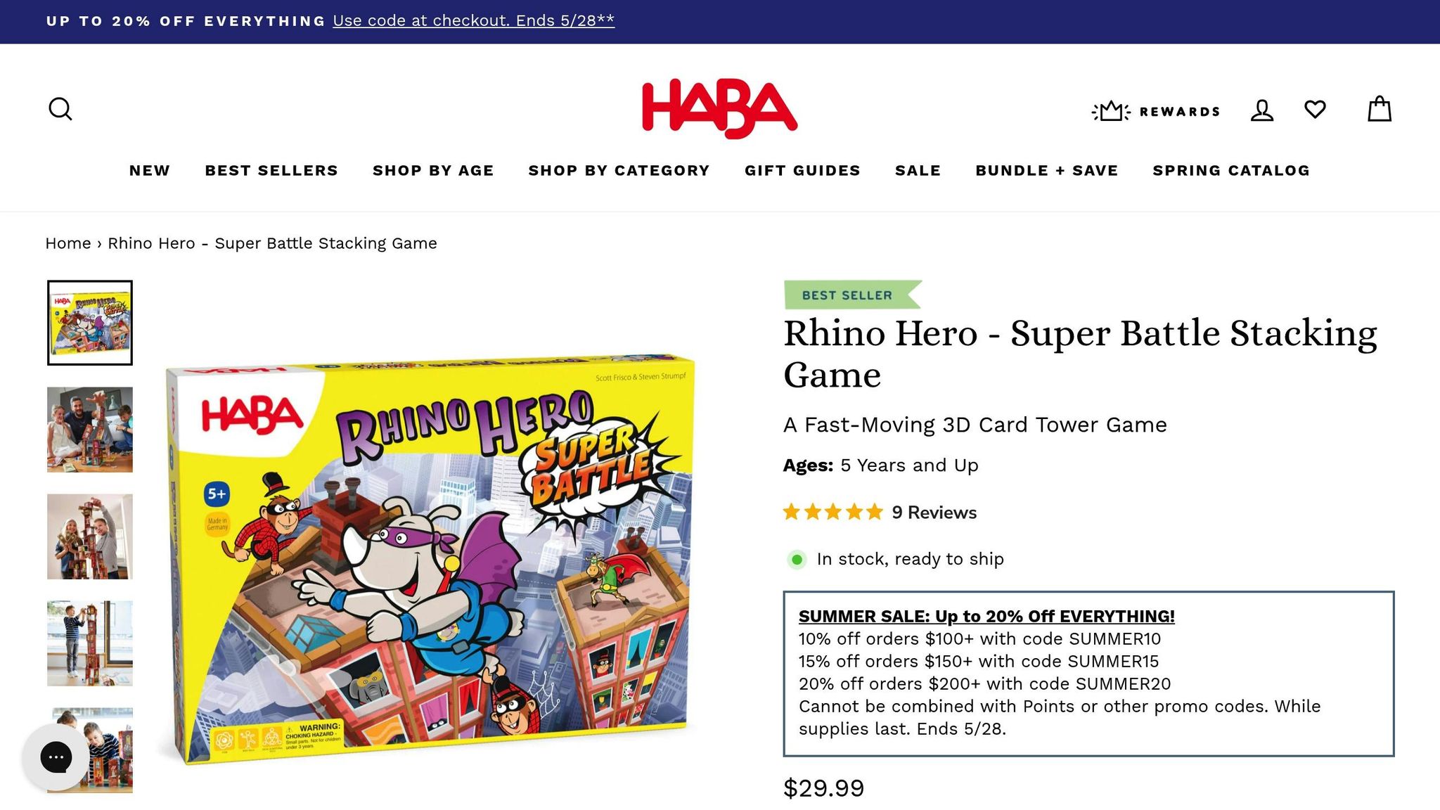 Rhino Hero Super Battle