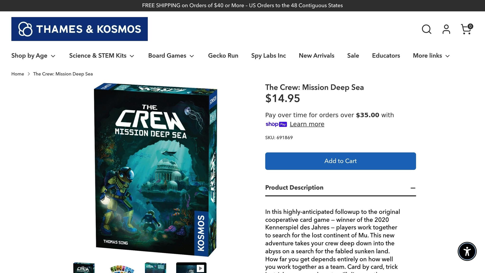 The Crew: Mission Deep Sea