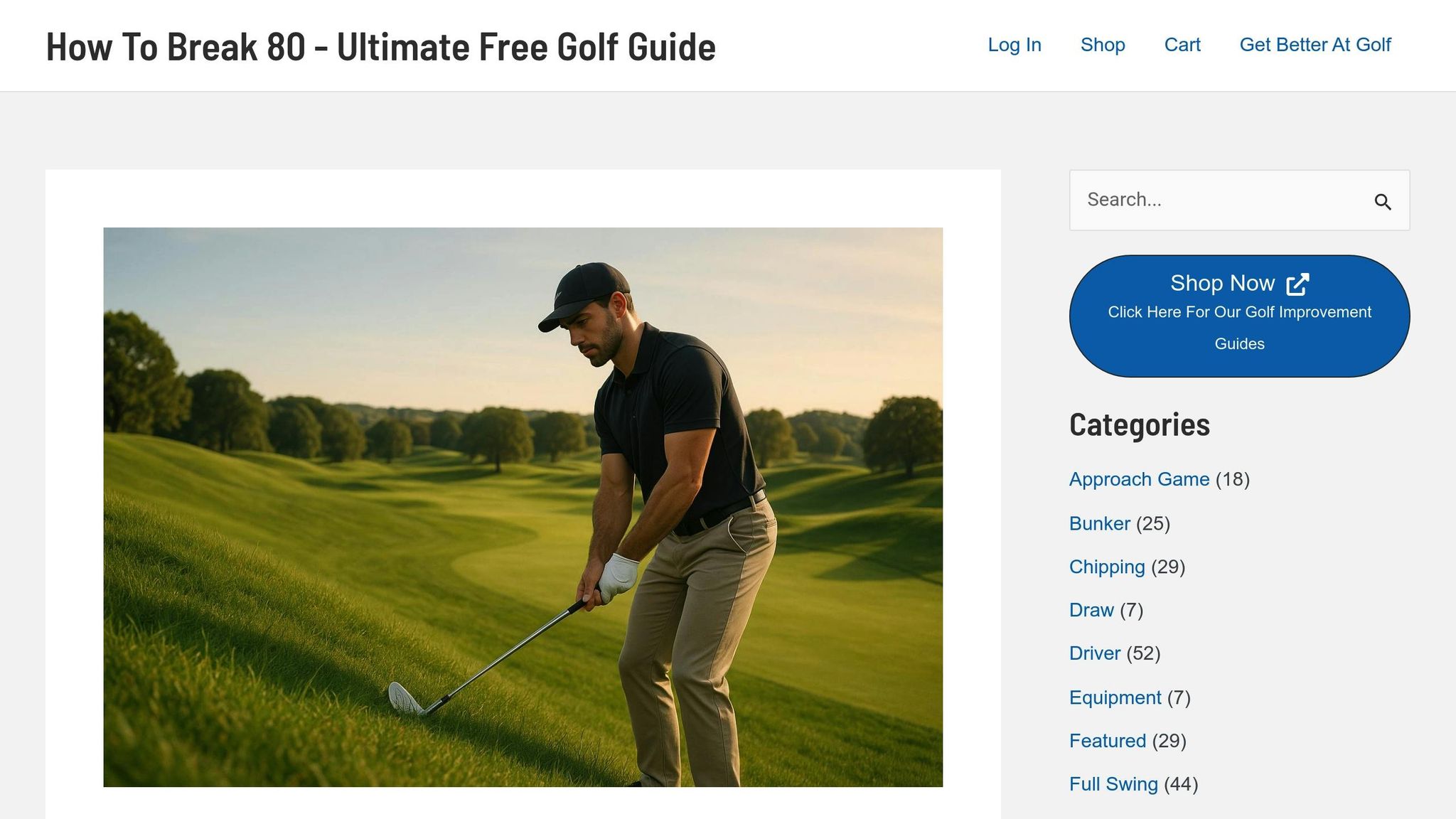 How To Break 80