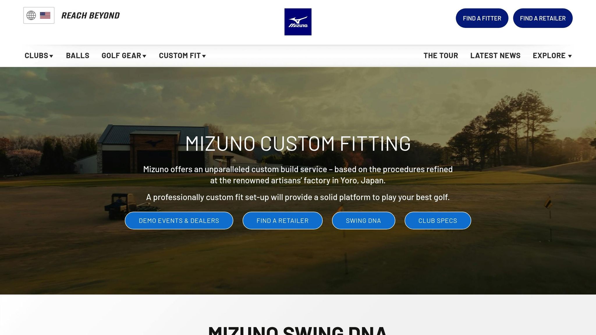 Mizuno Shaft DNA Optimizer 3D Software