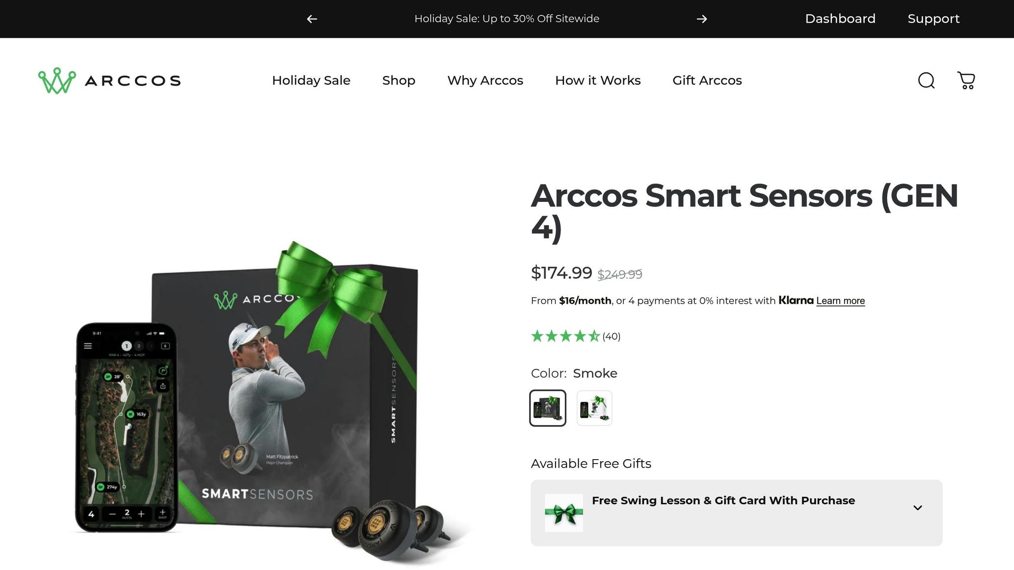 Arccos Smart Sensors