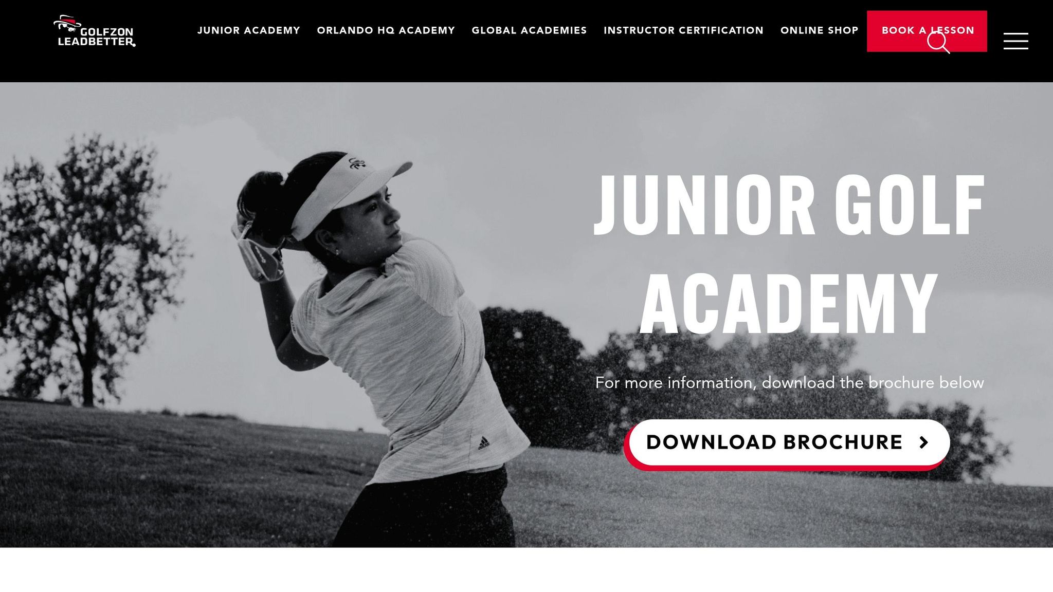Leadbetter Junior Golf Academy