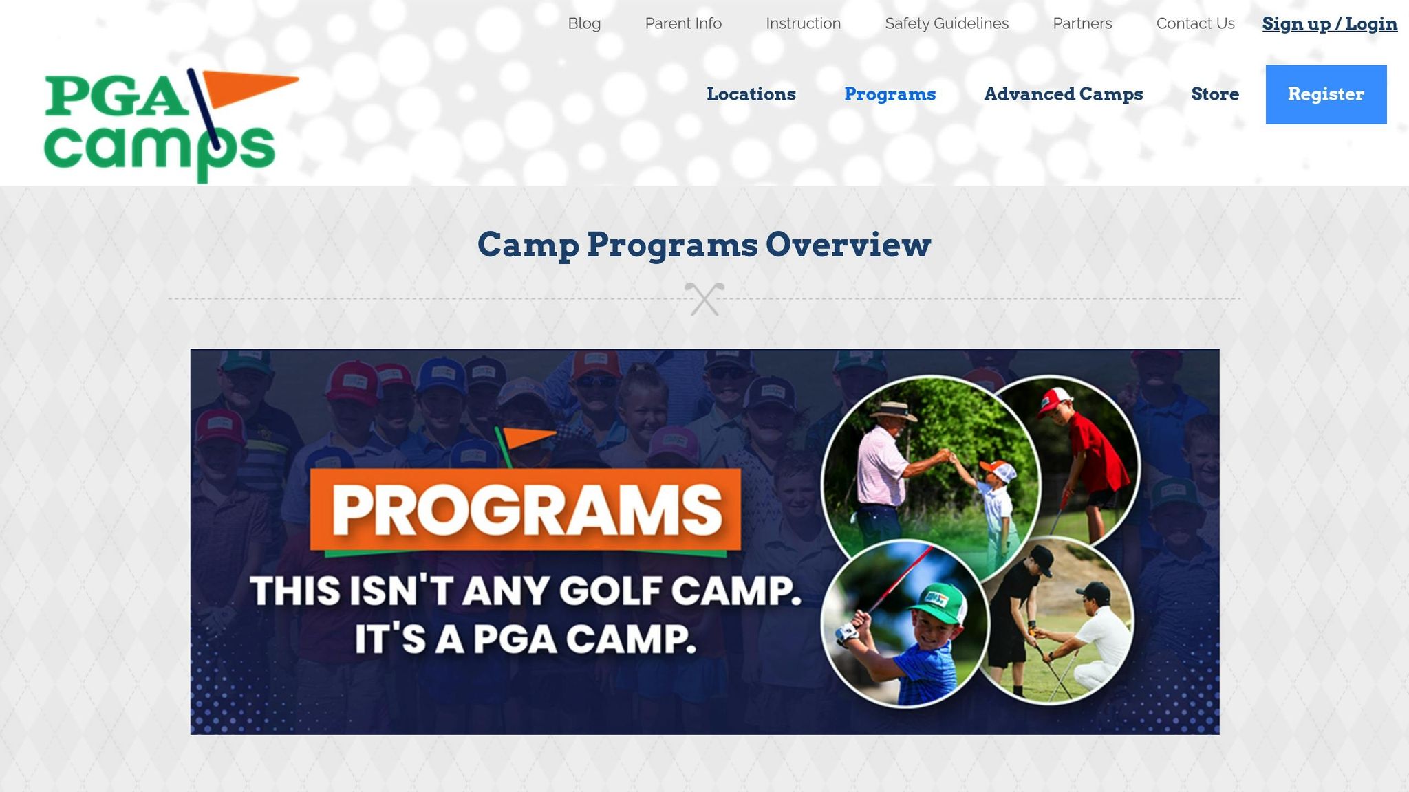 PGA Junior Golf Camps