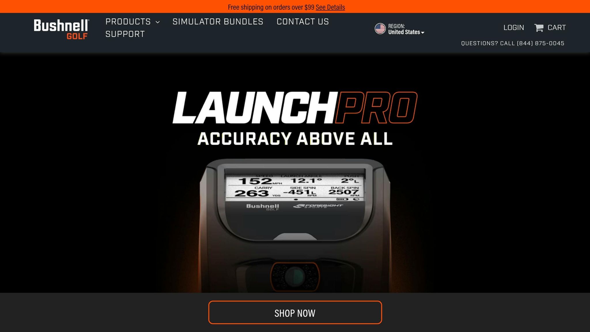 Bushnell Launch Pro