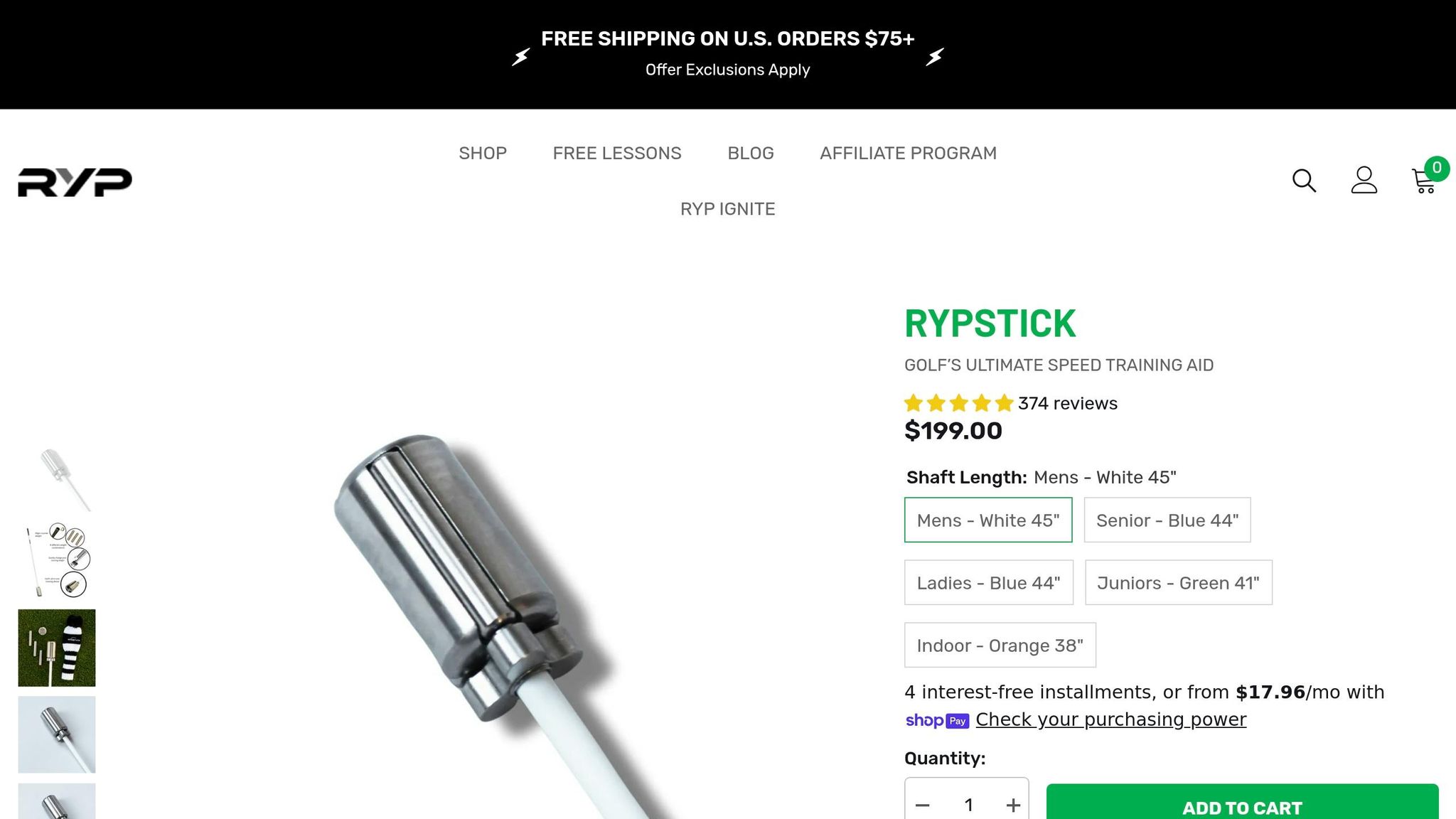 Rypstick Speed Trainer