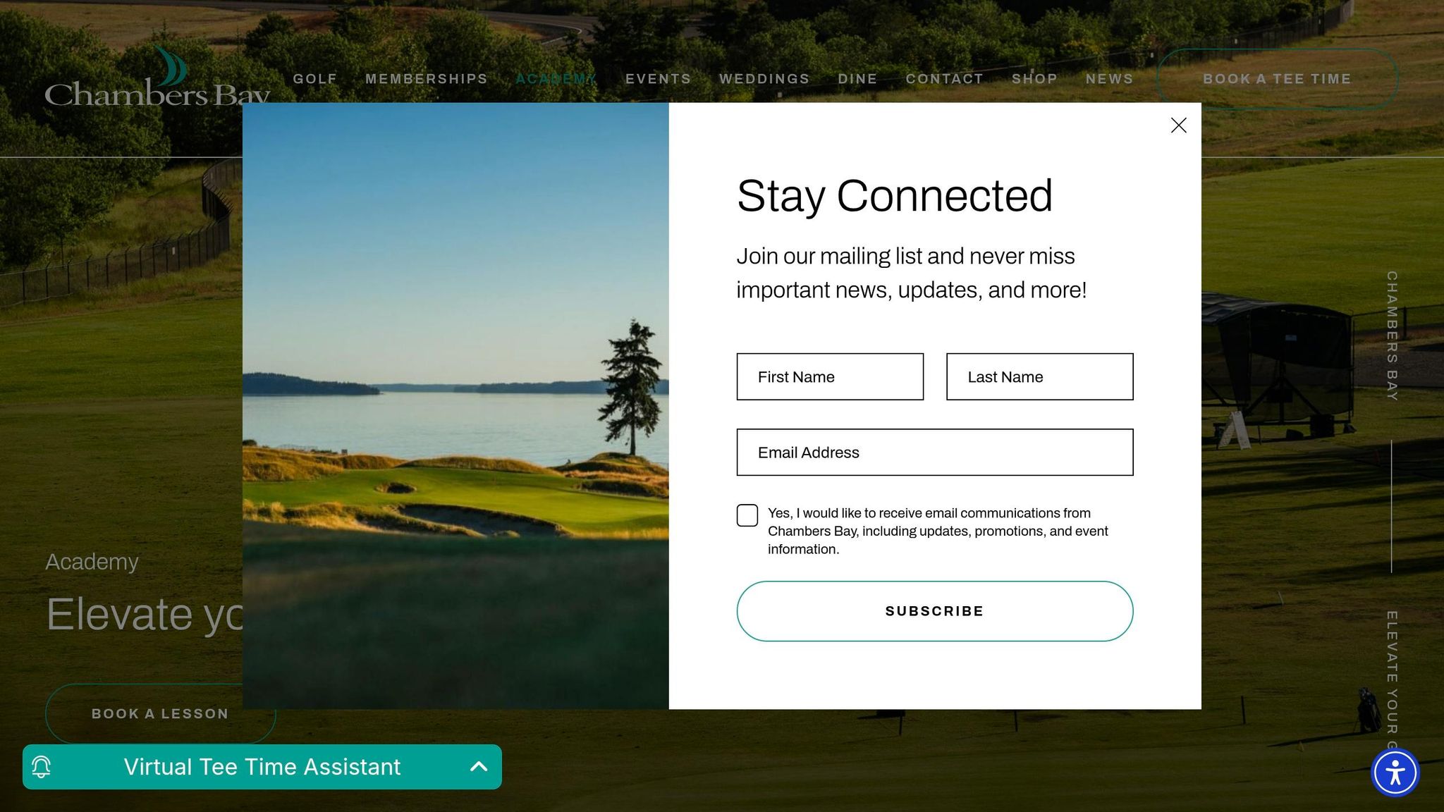 Chambers Bay Golf Academy