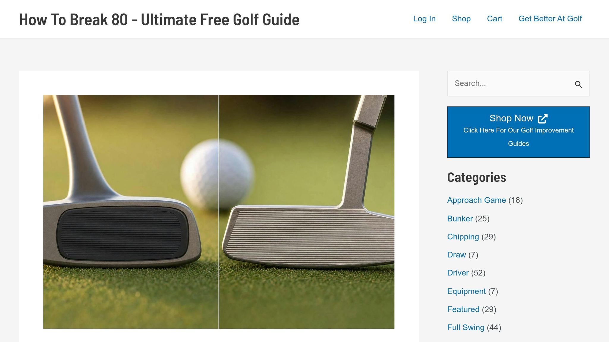 How To Break 80