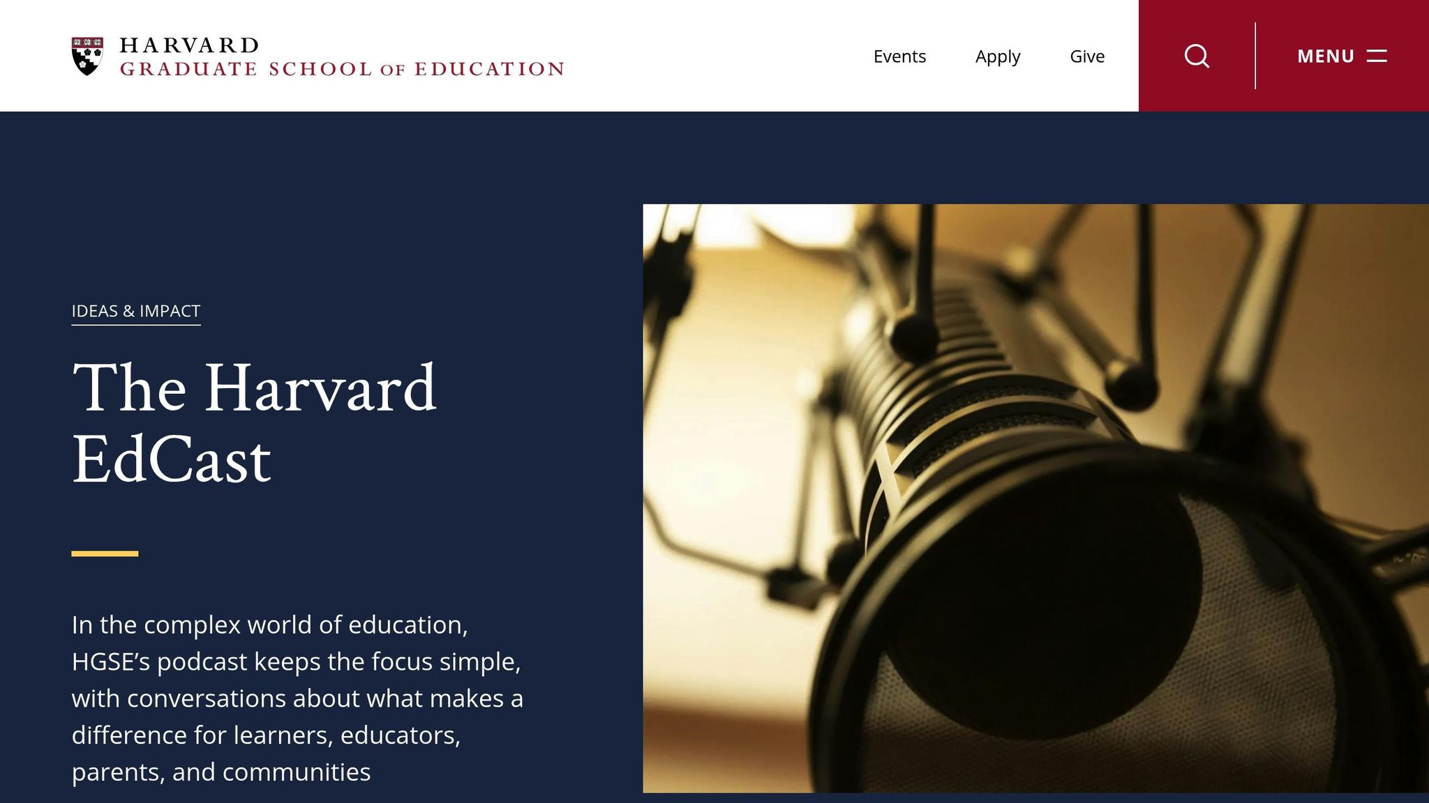 Harvard EdCast
