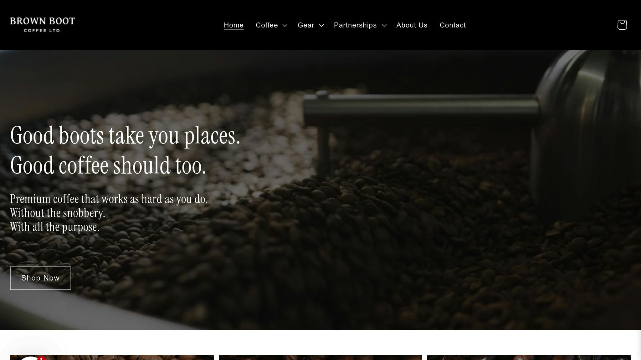 Brown Boot Coffee