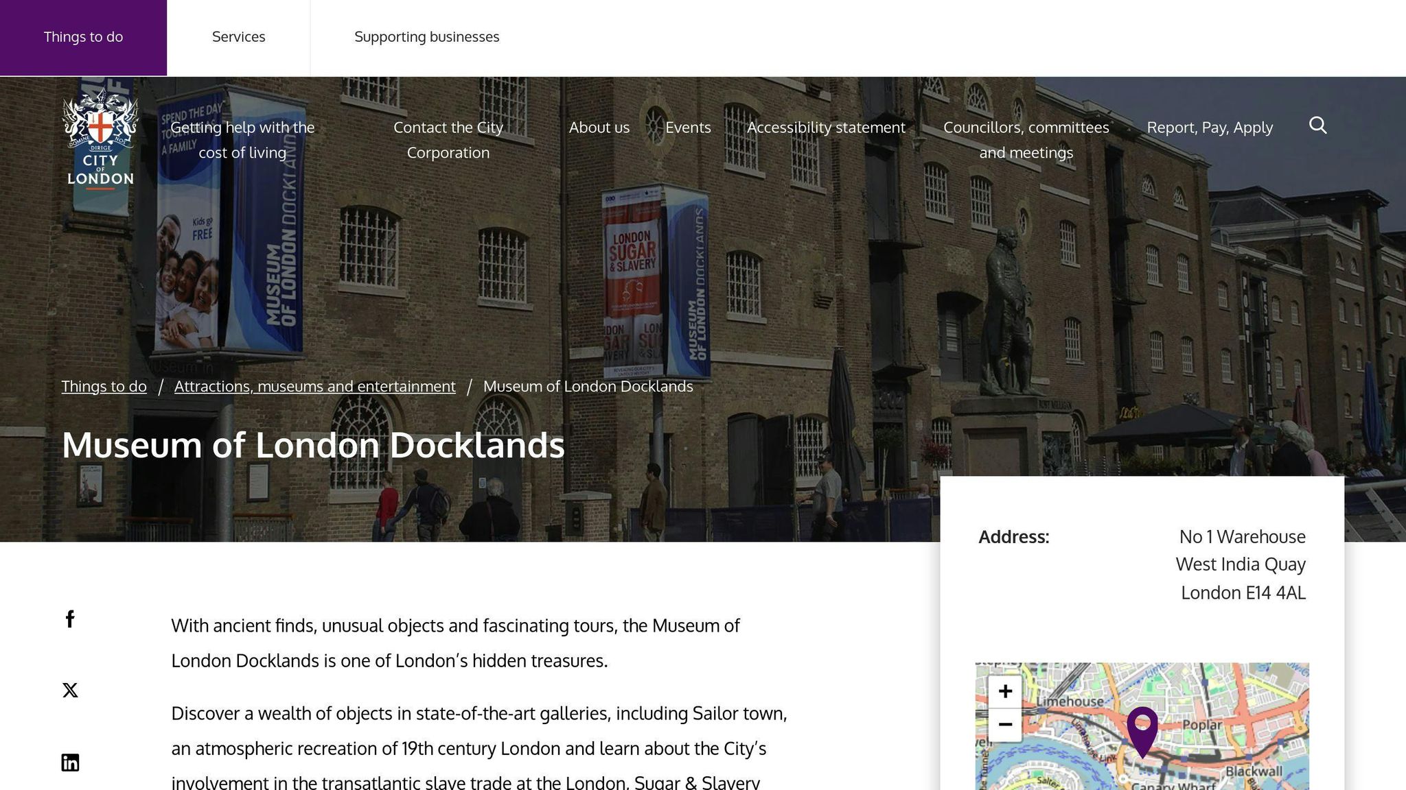 Museum of London Docklands