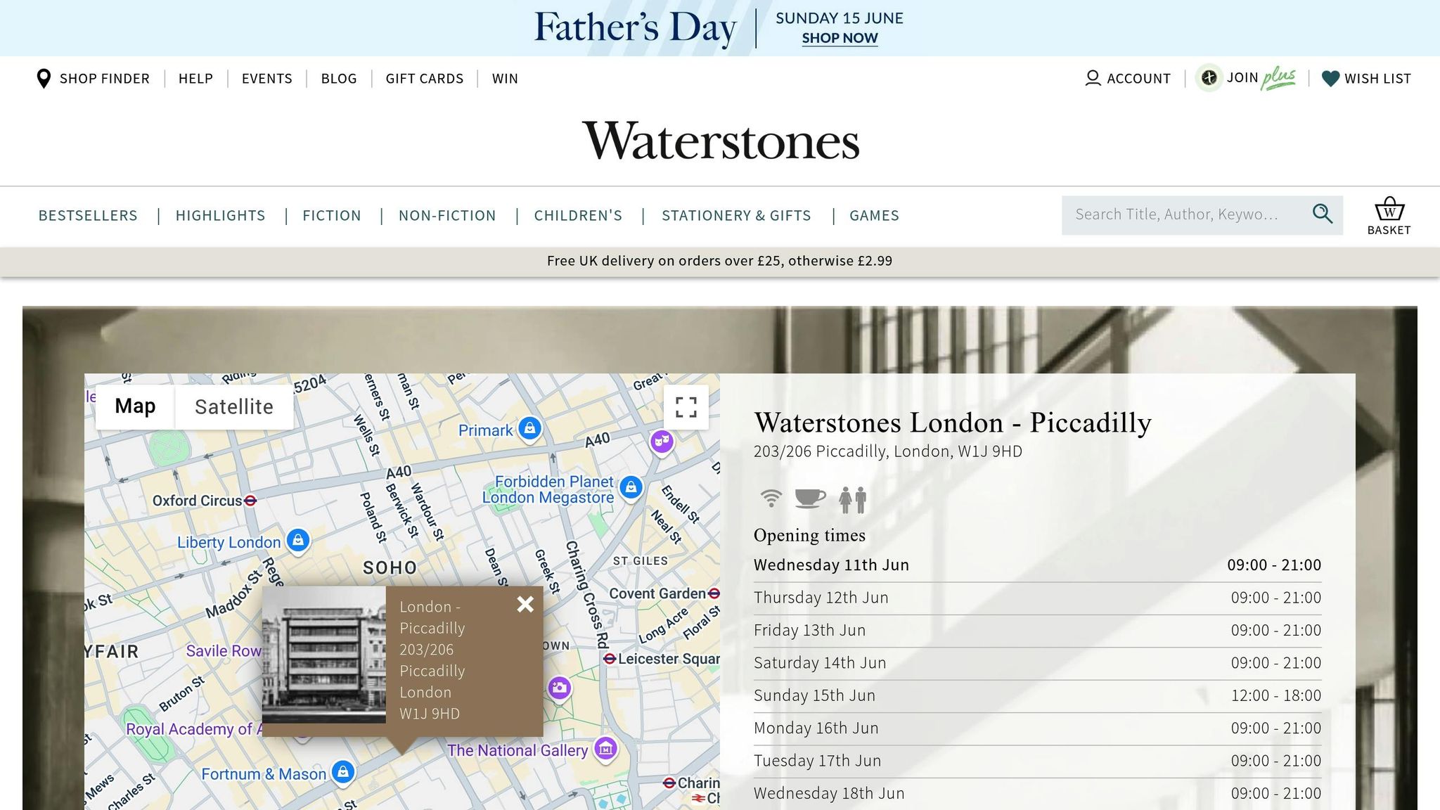 Waterstones Piccadilly