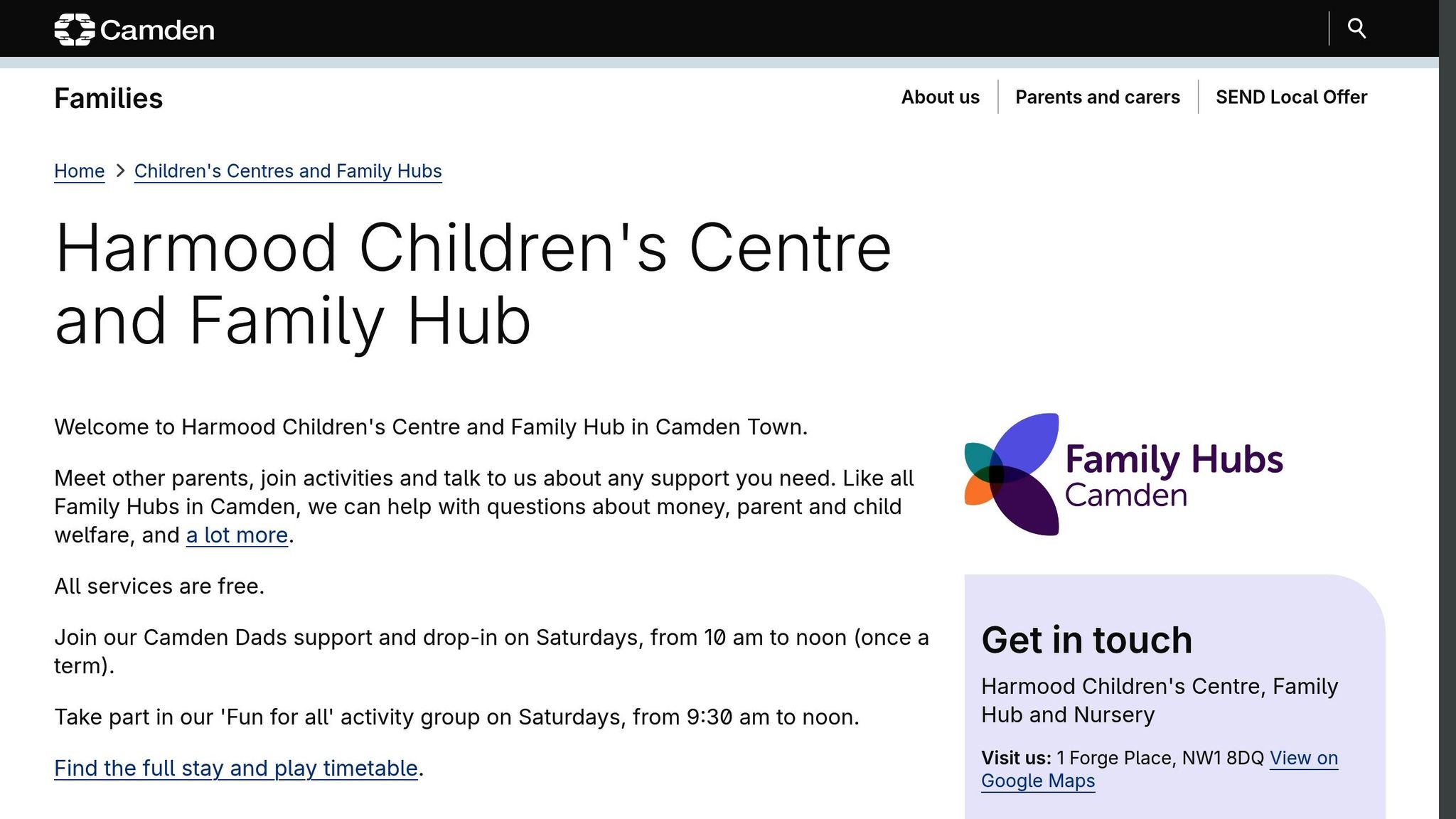 Harmood Children's Centre