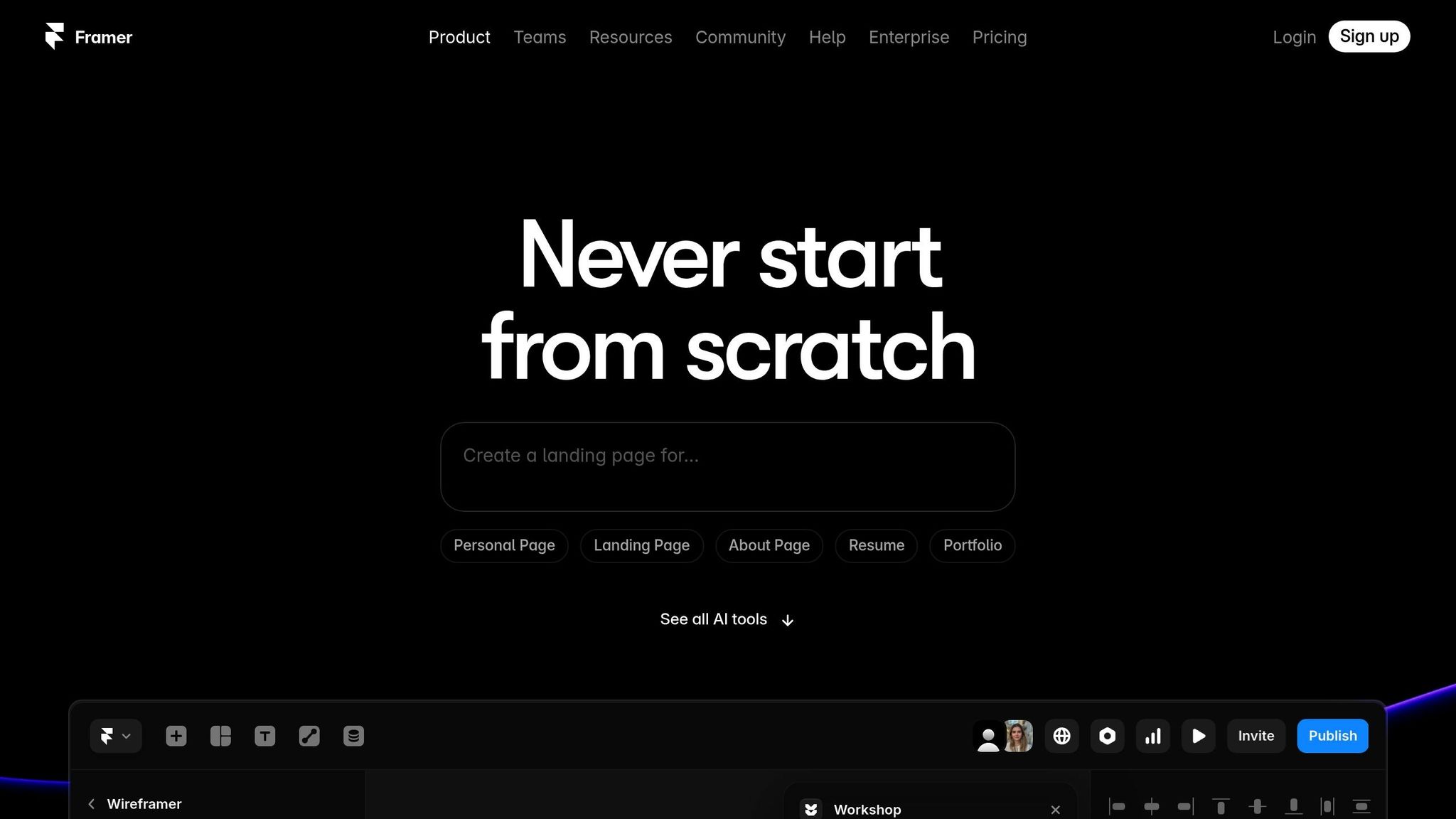 Framer AI
