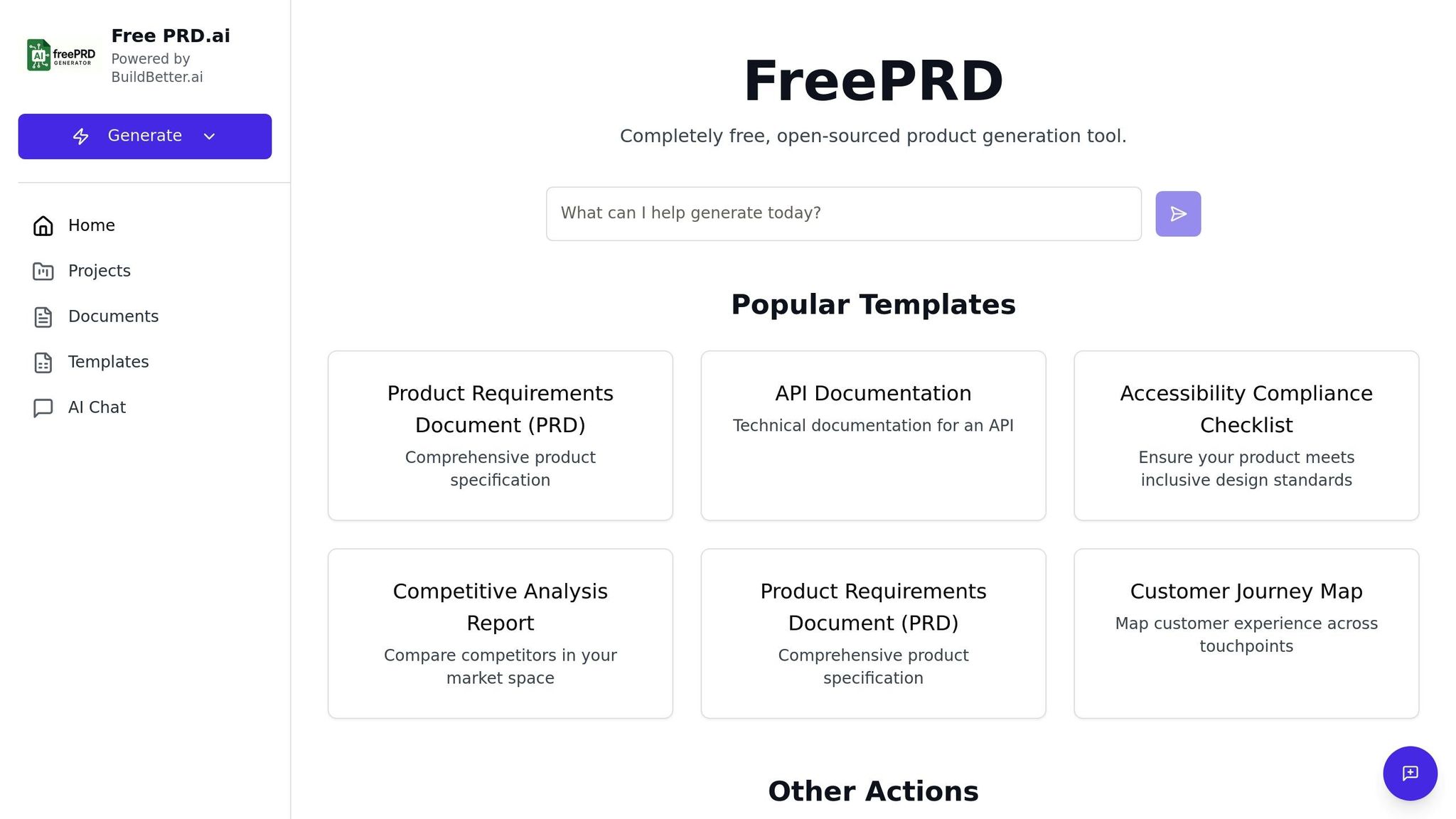 FreePRD.ai