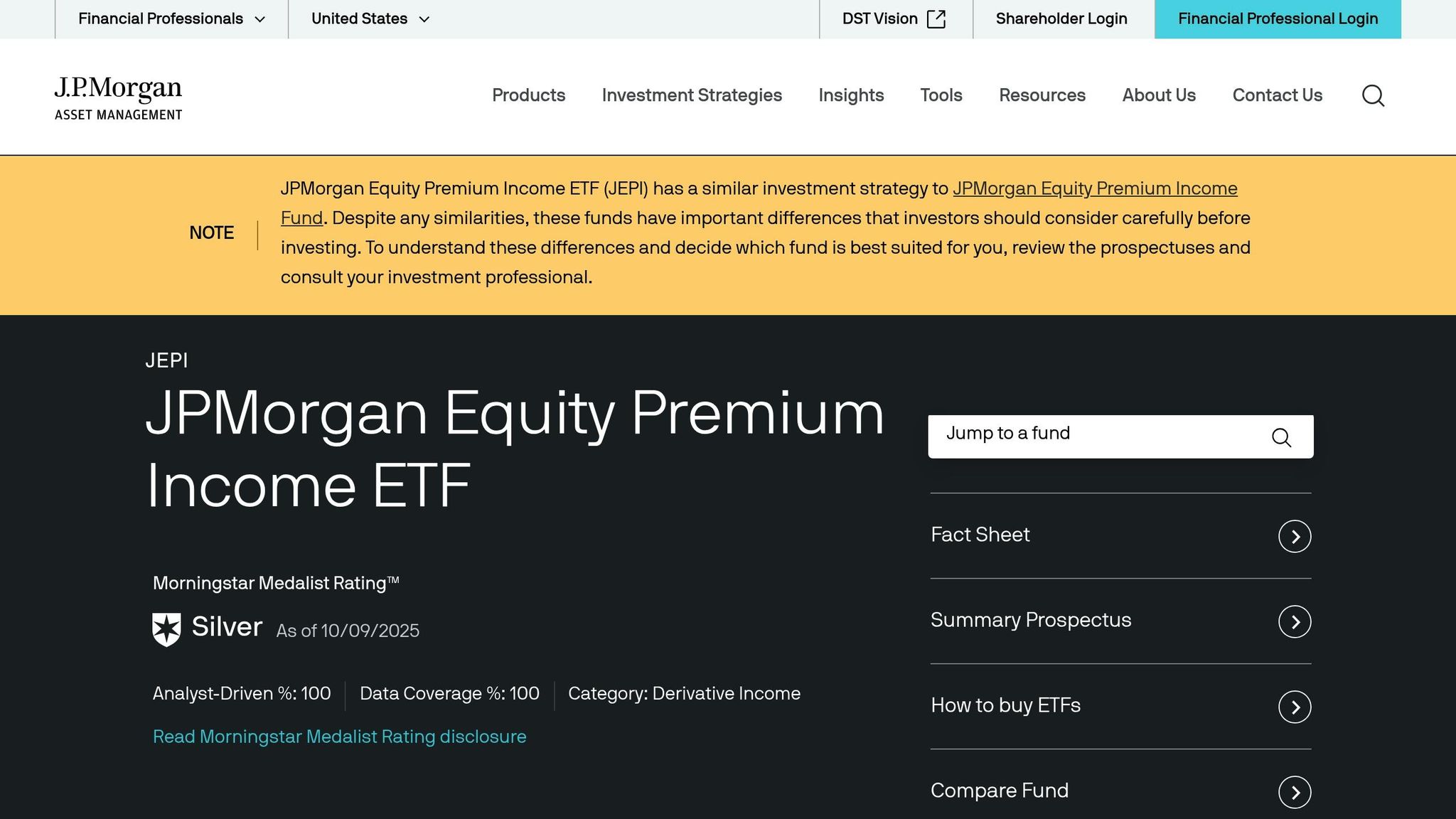 JPMorgan Equity Premium Income ETF