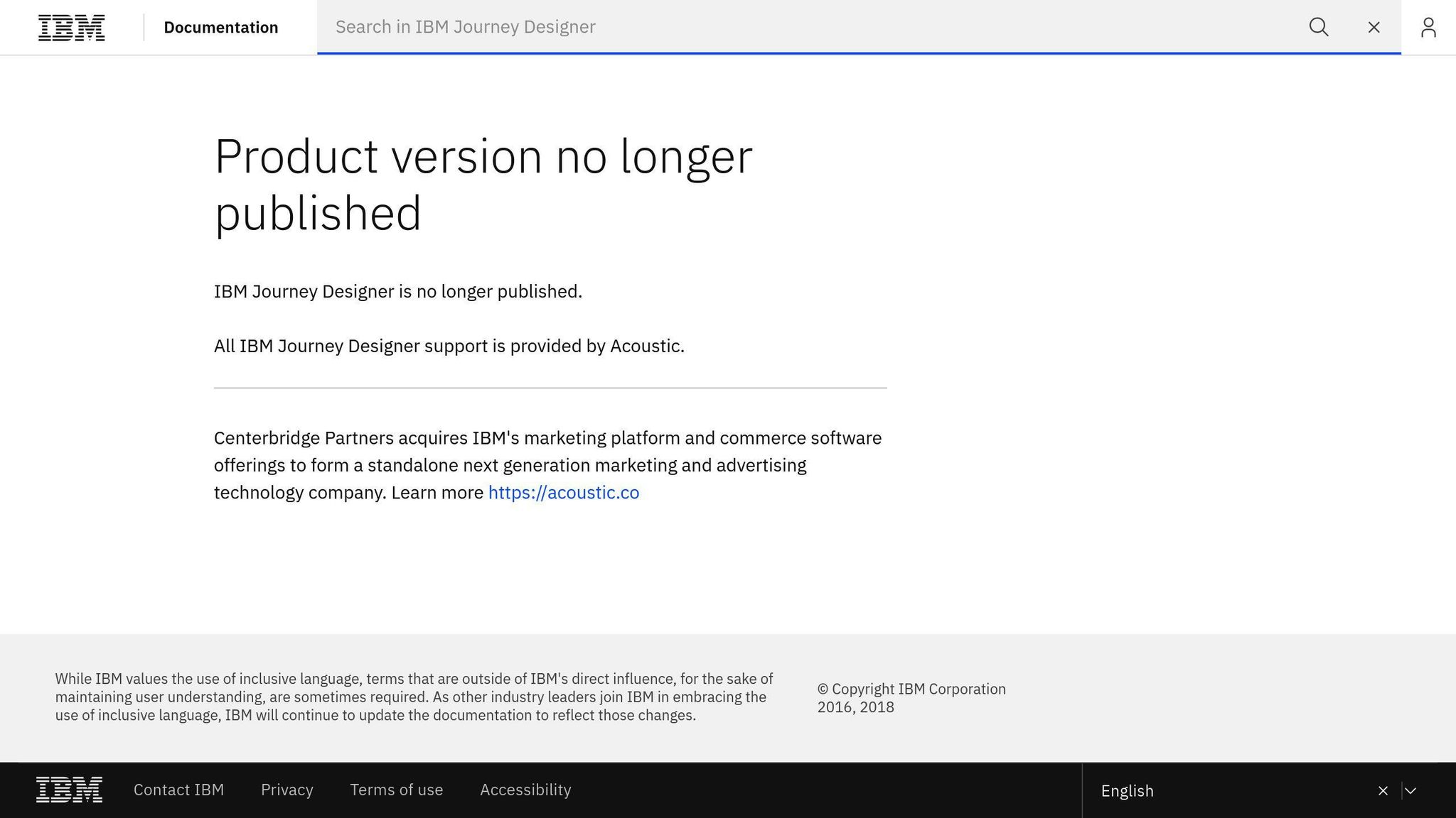 IBM Journey Designer
