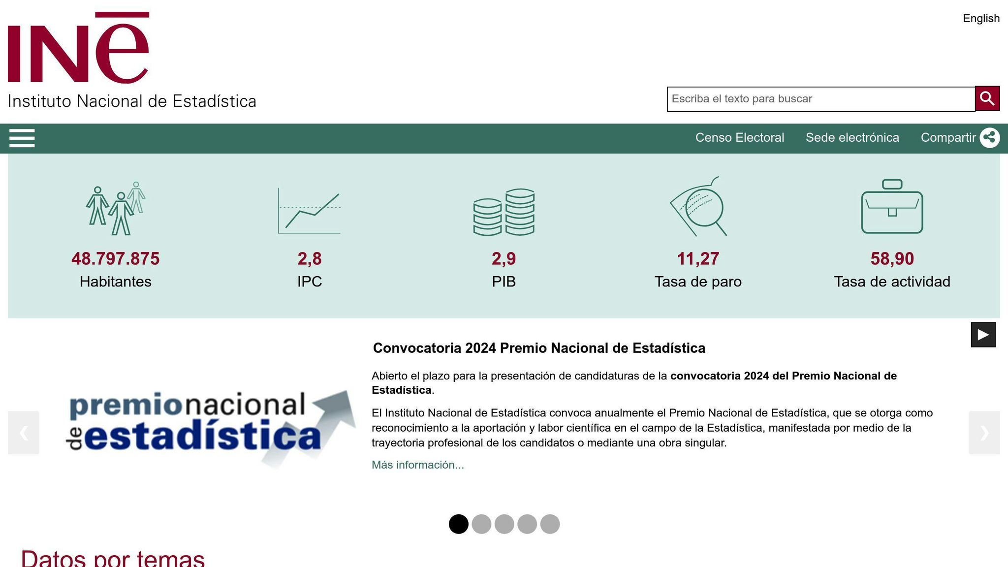 Instituto Nacional de Estadística