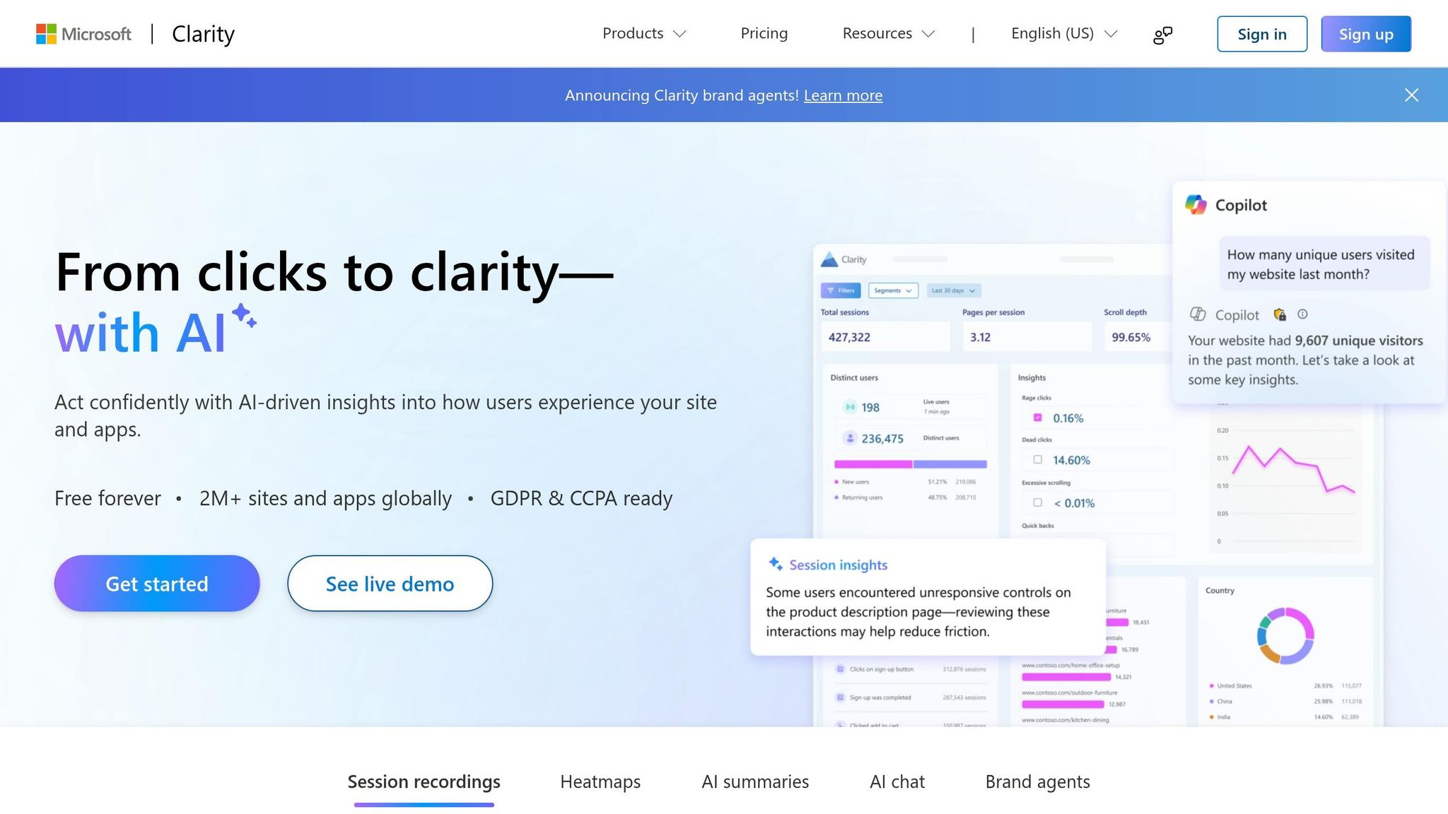 Microsoft Clarity