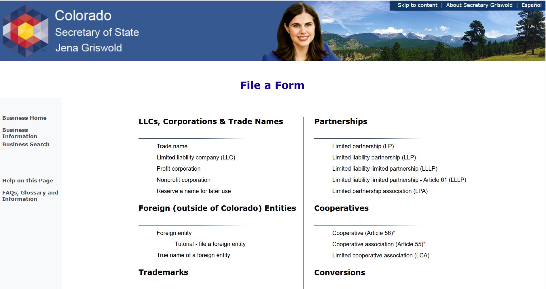 California Secretary of State