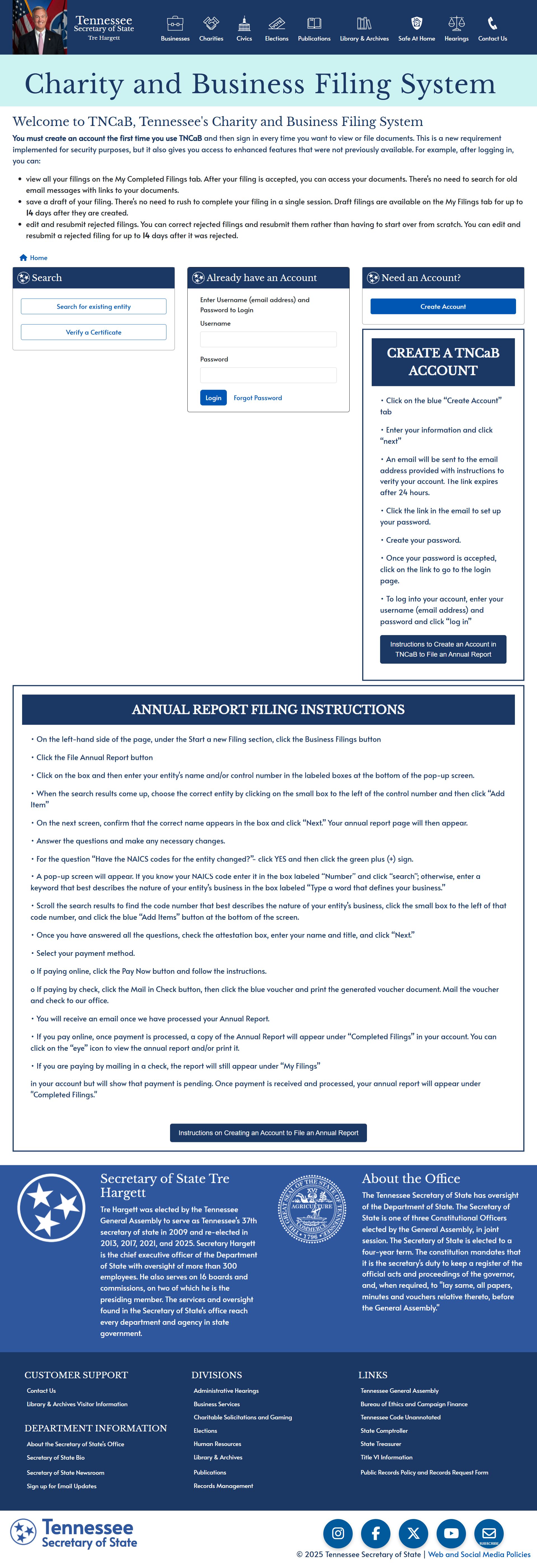 How to start an LLC in Tennessee - Tennessee Secretary of State