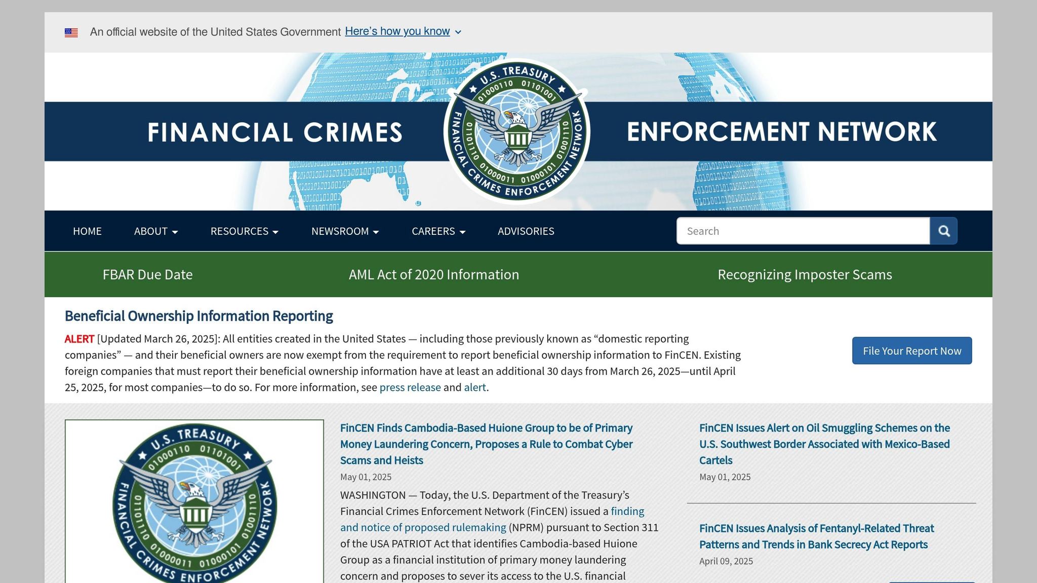 FinCEN