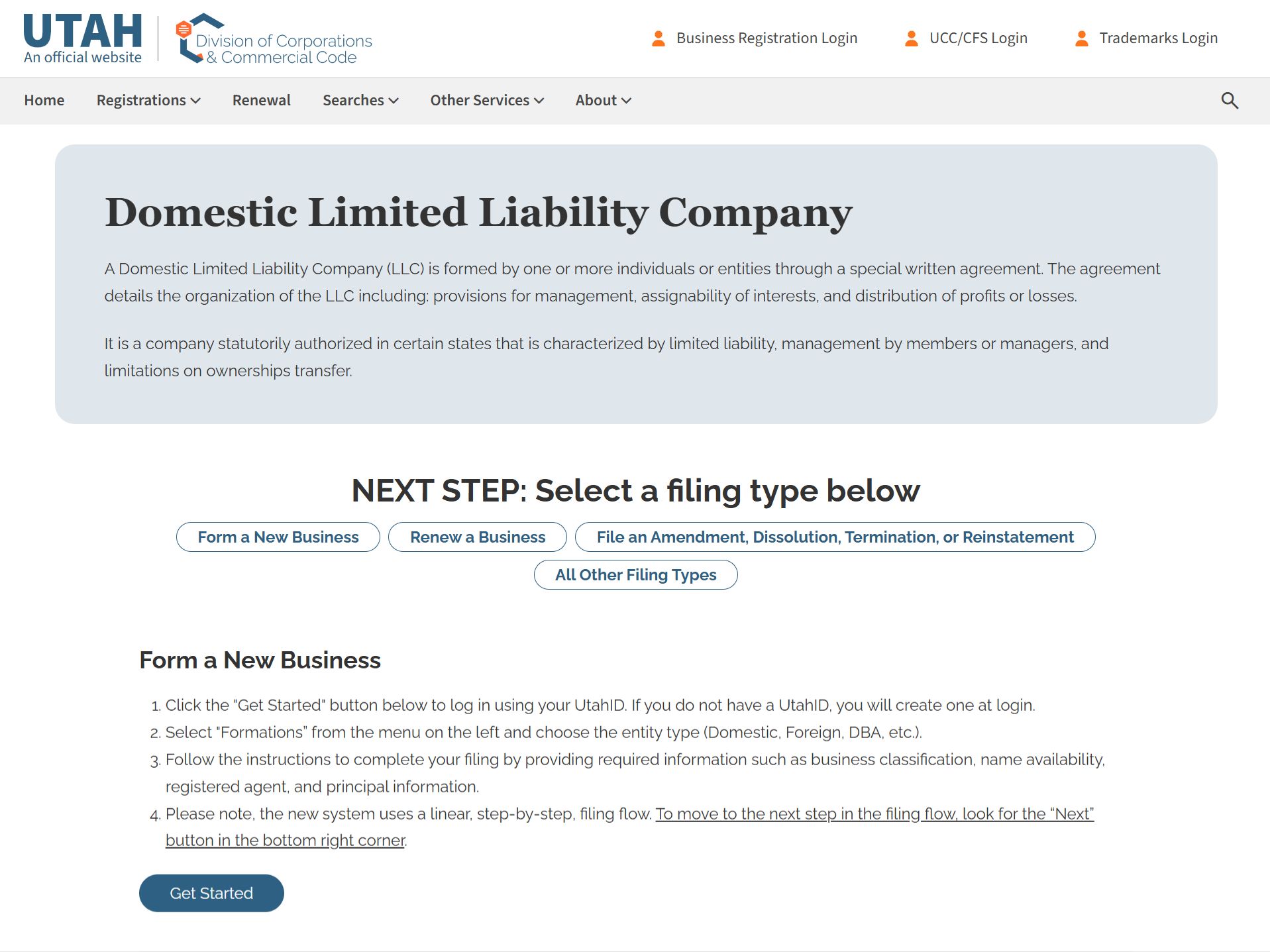 How to start an LLC in Utah - Utah Secretary of State