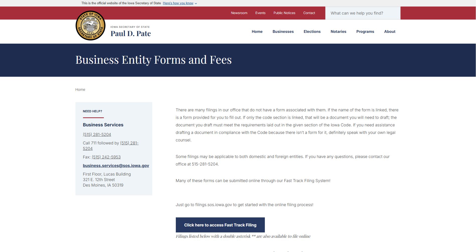 How to Start LLC in Iowa - Iowa Secretary of State