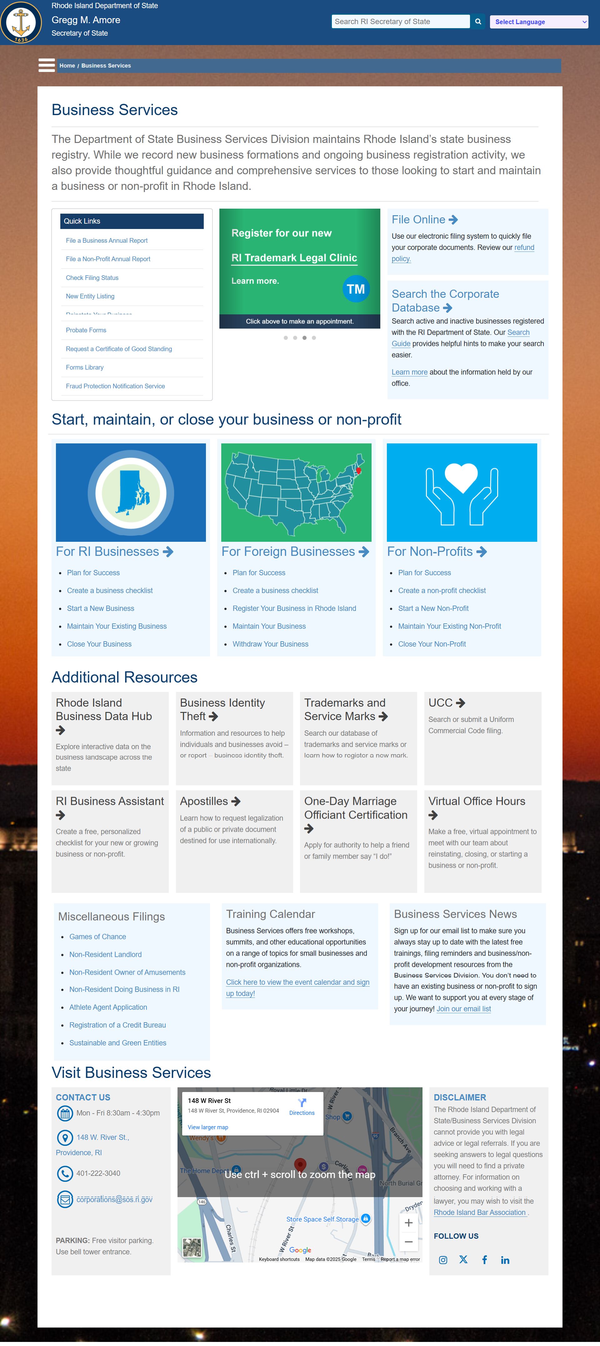 How to start an LLC in Rhode Island - Rhode Island Secretary of State