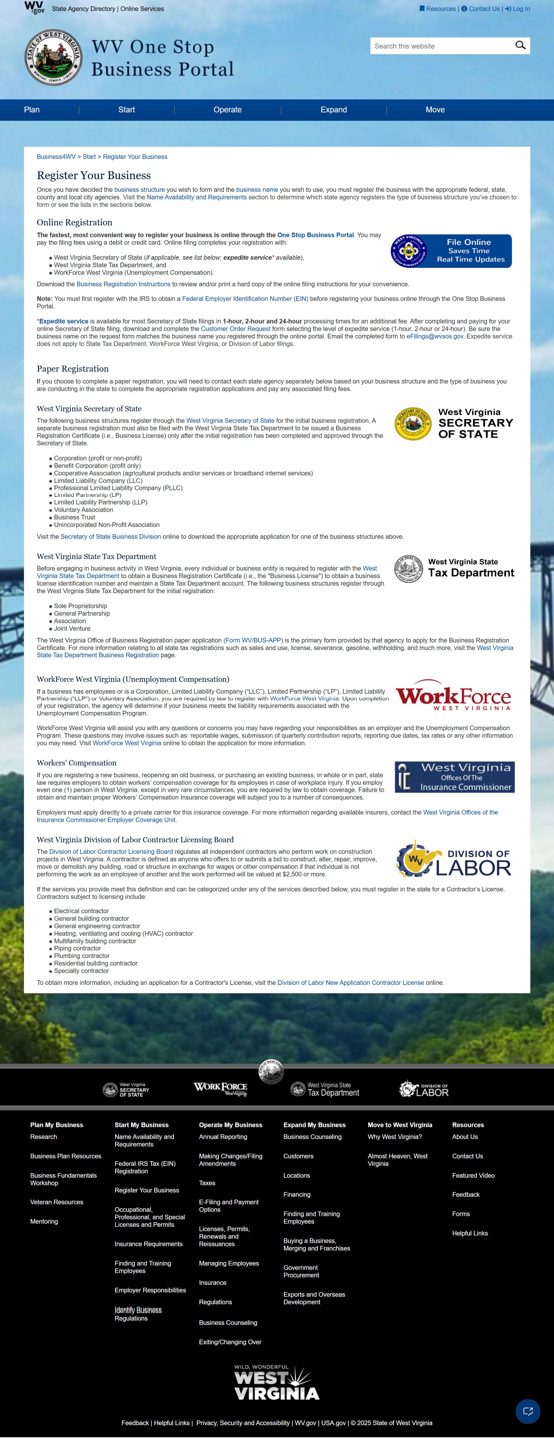 How to start an LLC in West Virginia - West Virginia Secretary of State