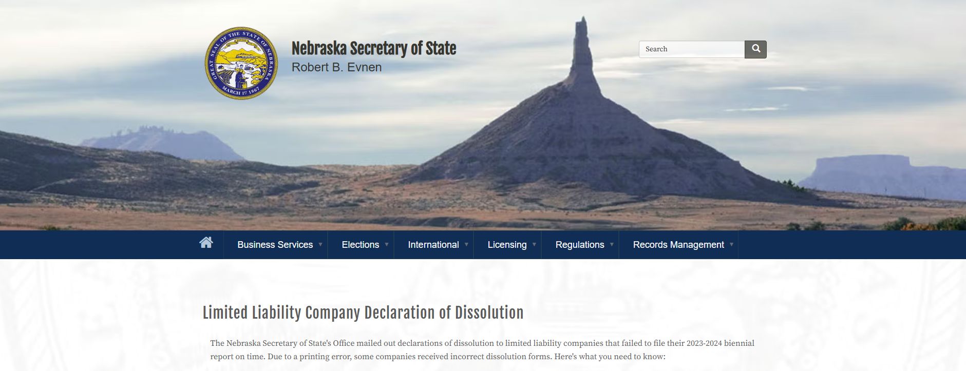 How to Dissolve an LLC in Nebraska