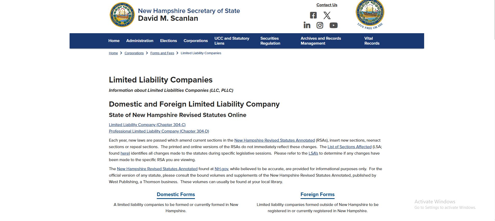 How to Dissolve an LLC in New Hampshire