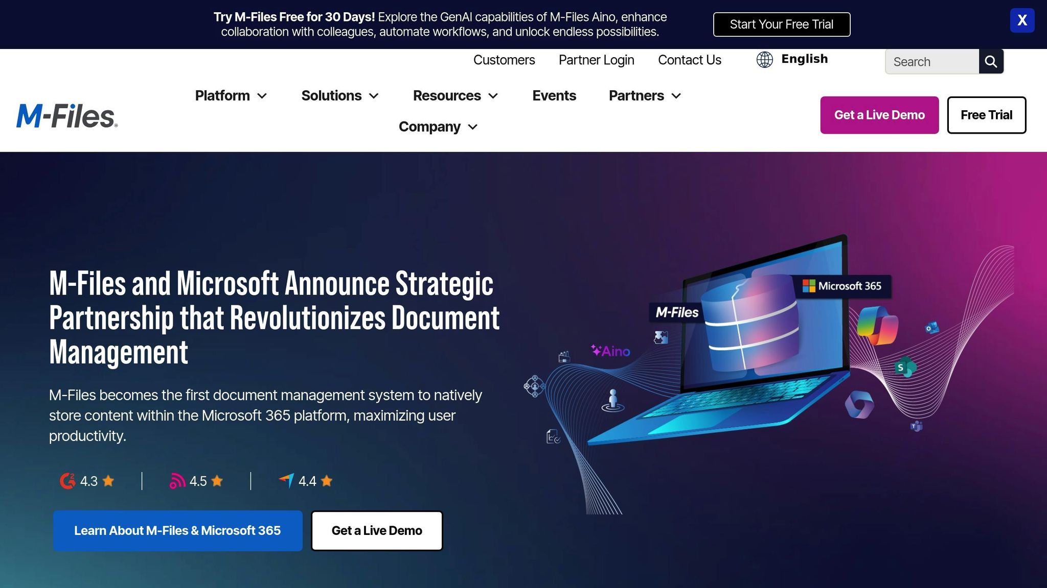 M-Files metadata driven system