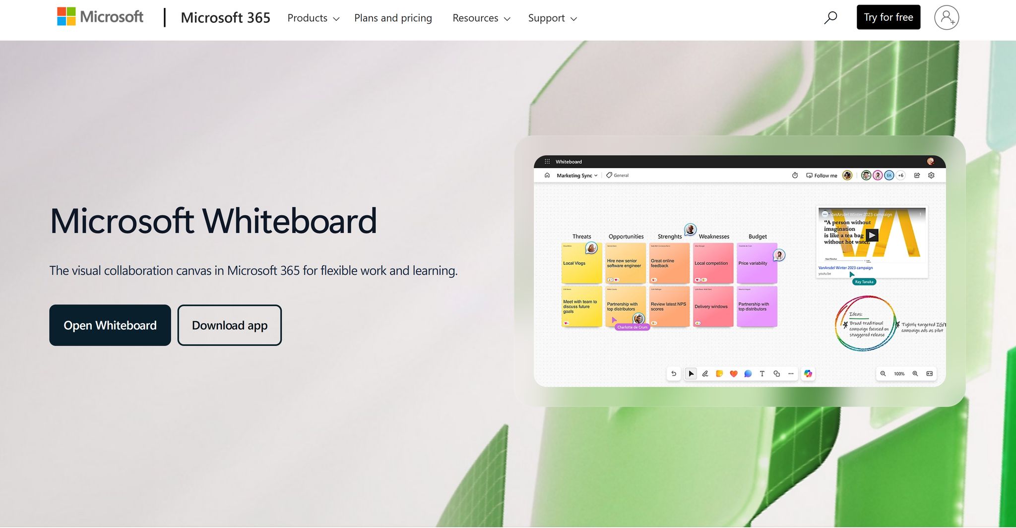 Microsoft Whiteboard