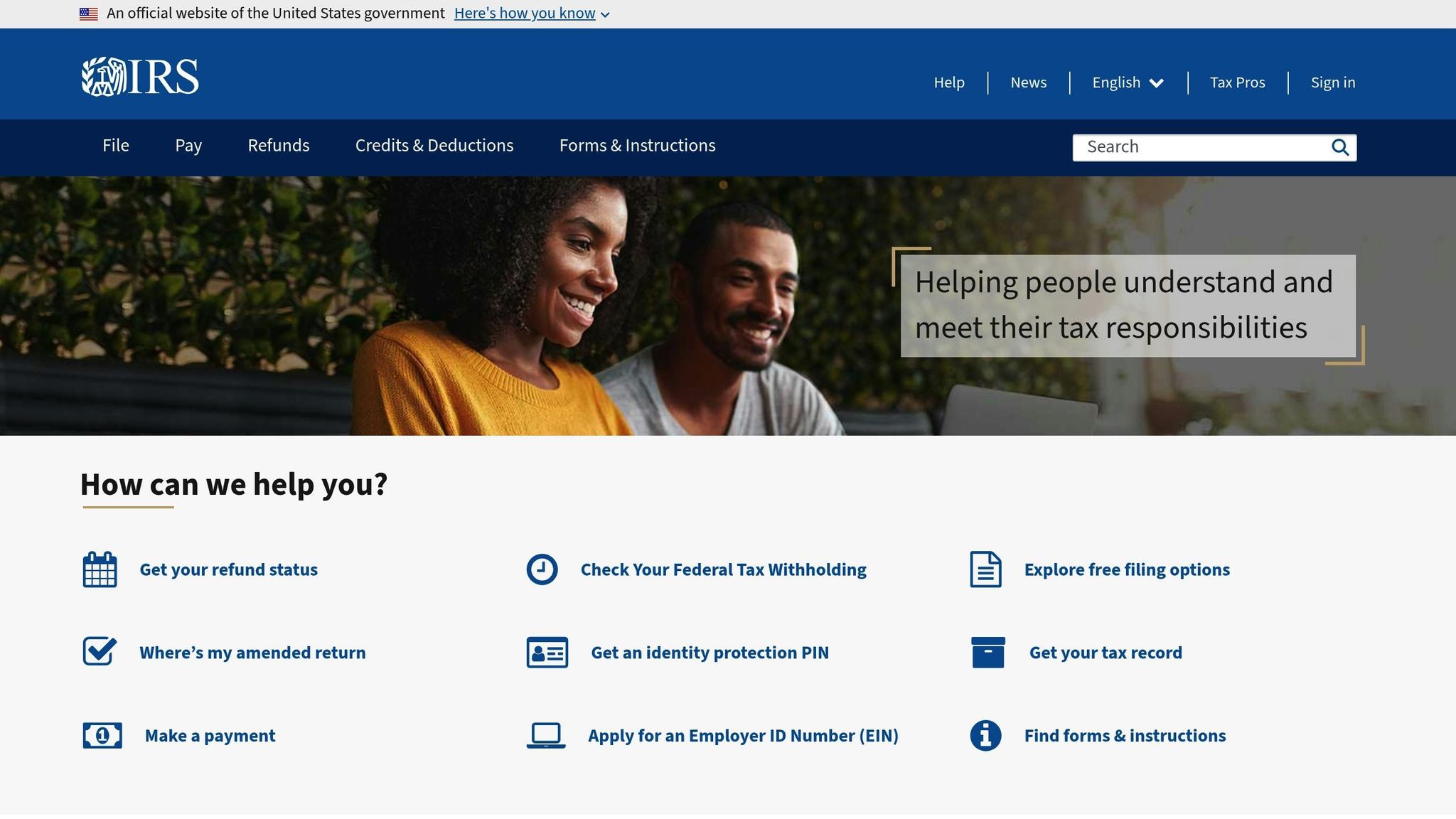 IRS and tax obligations