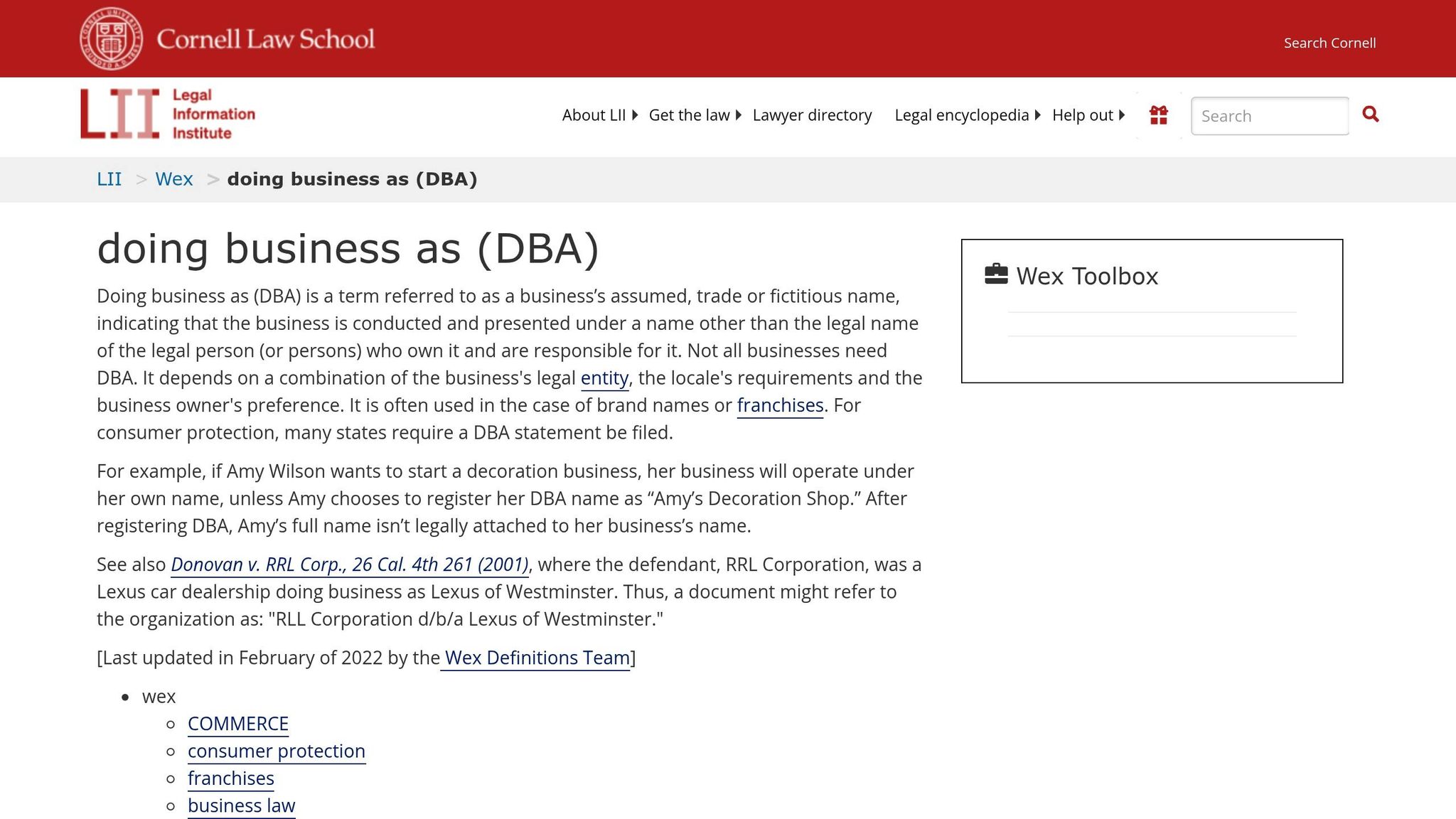 Cornell Law school