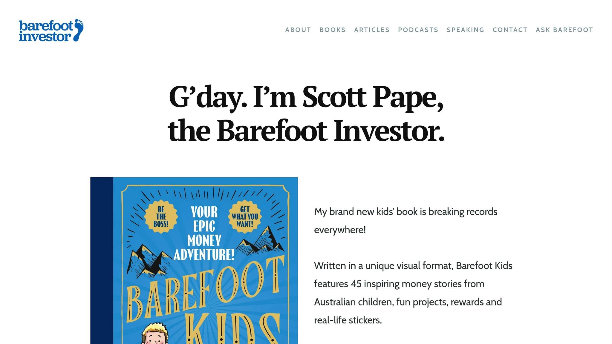 The Barefoot Investor