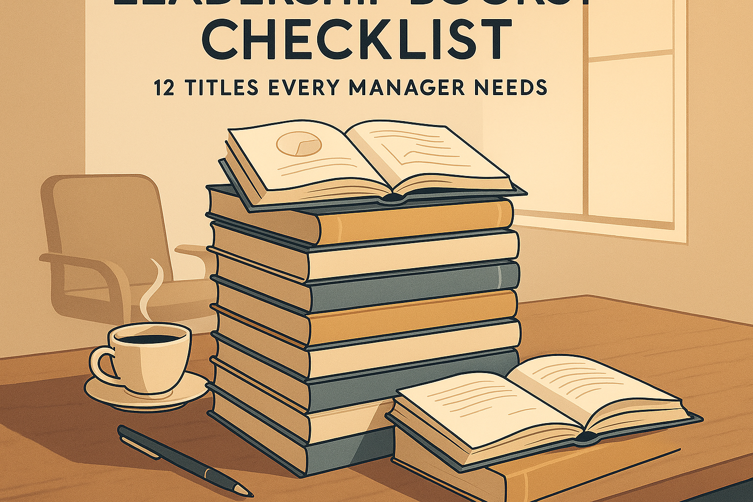 Thumbnail for: Leadership Books Checklist: 12 Titles Every Manager Needs