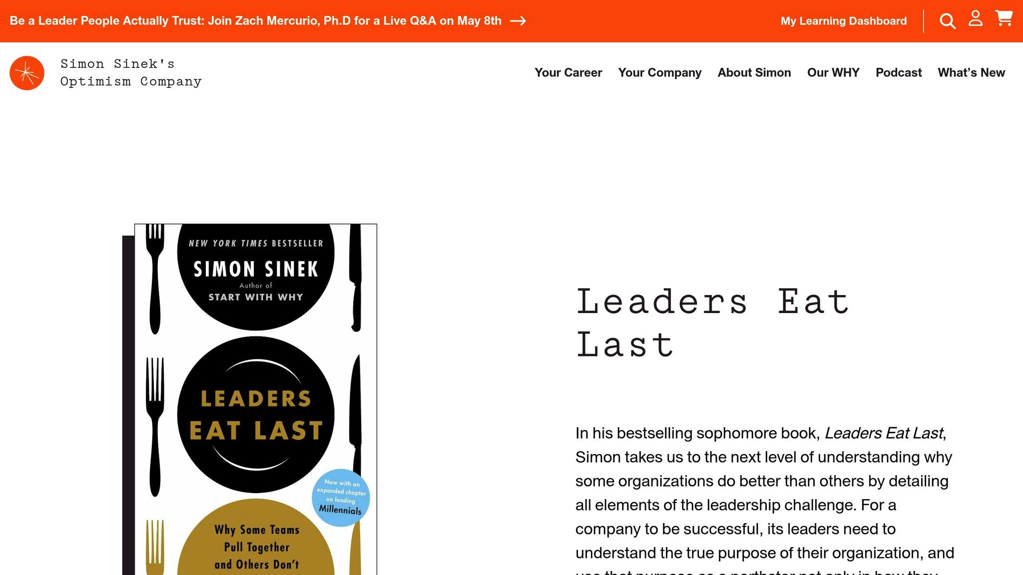 Leaders Eat Last