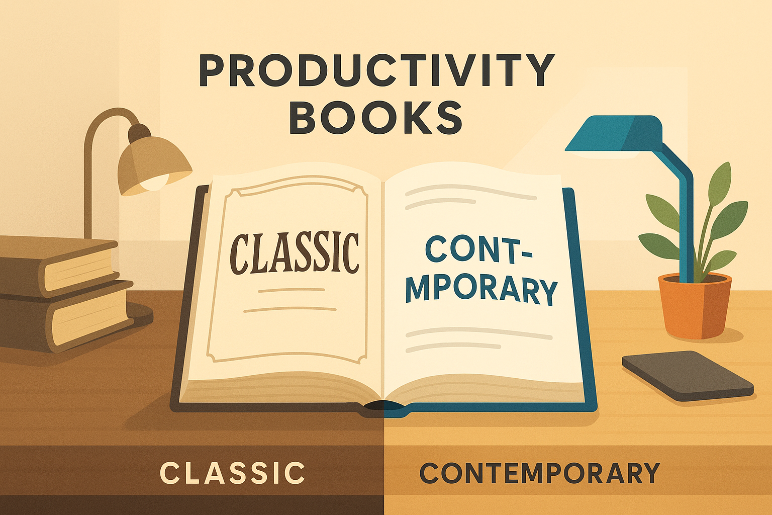 Thumbnail for: Productivity Books: Classic vs Contemporary Recommendations