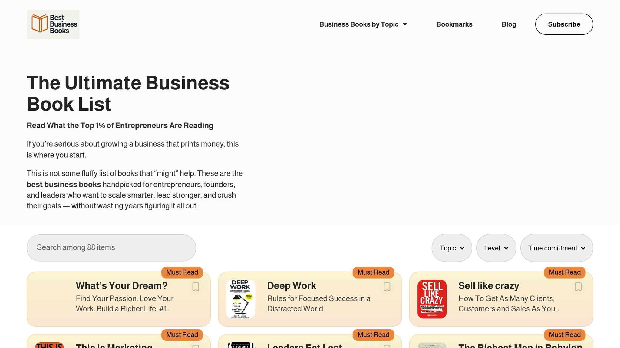 Best Business Books