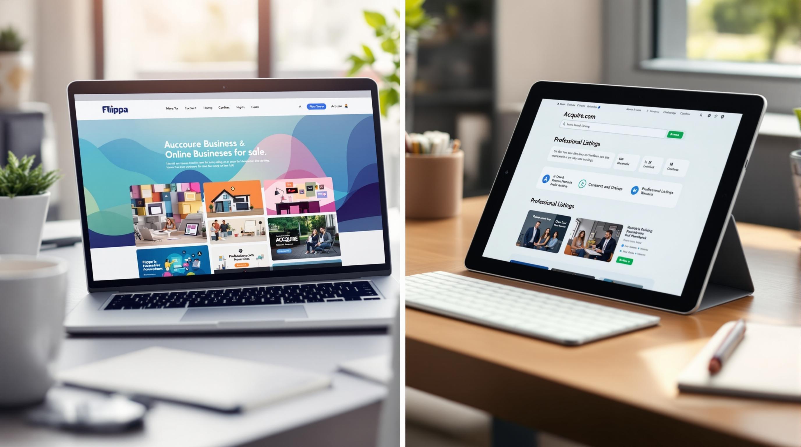 Flippa vs. Acquire.com: Platform Comparison