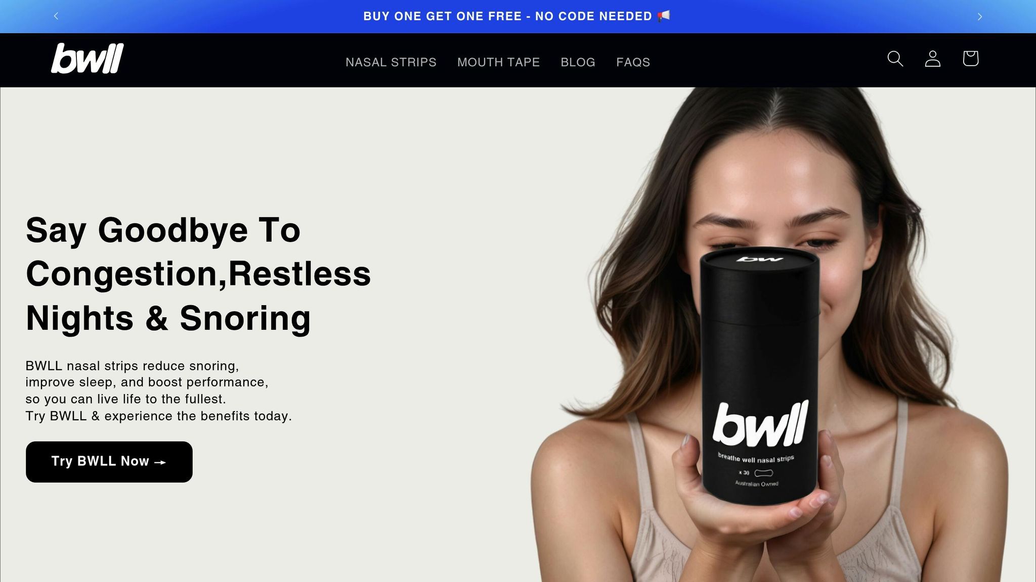 BWLL Nasal Strips