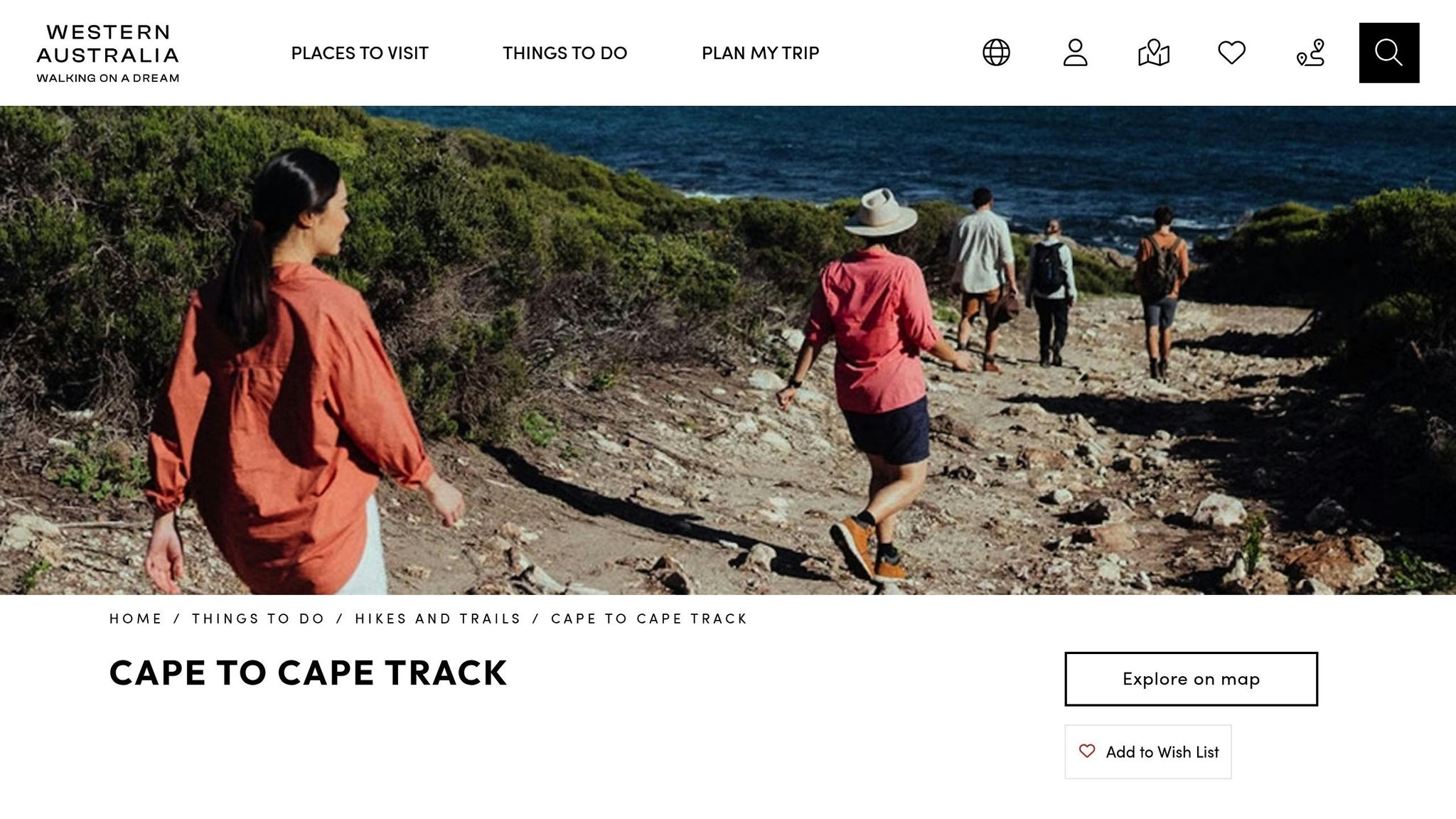 Cape To Cape Track