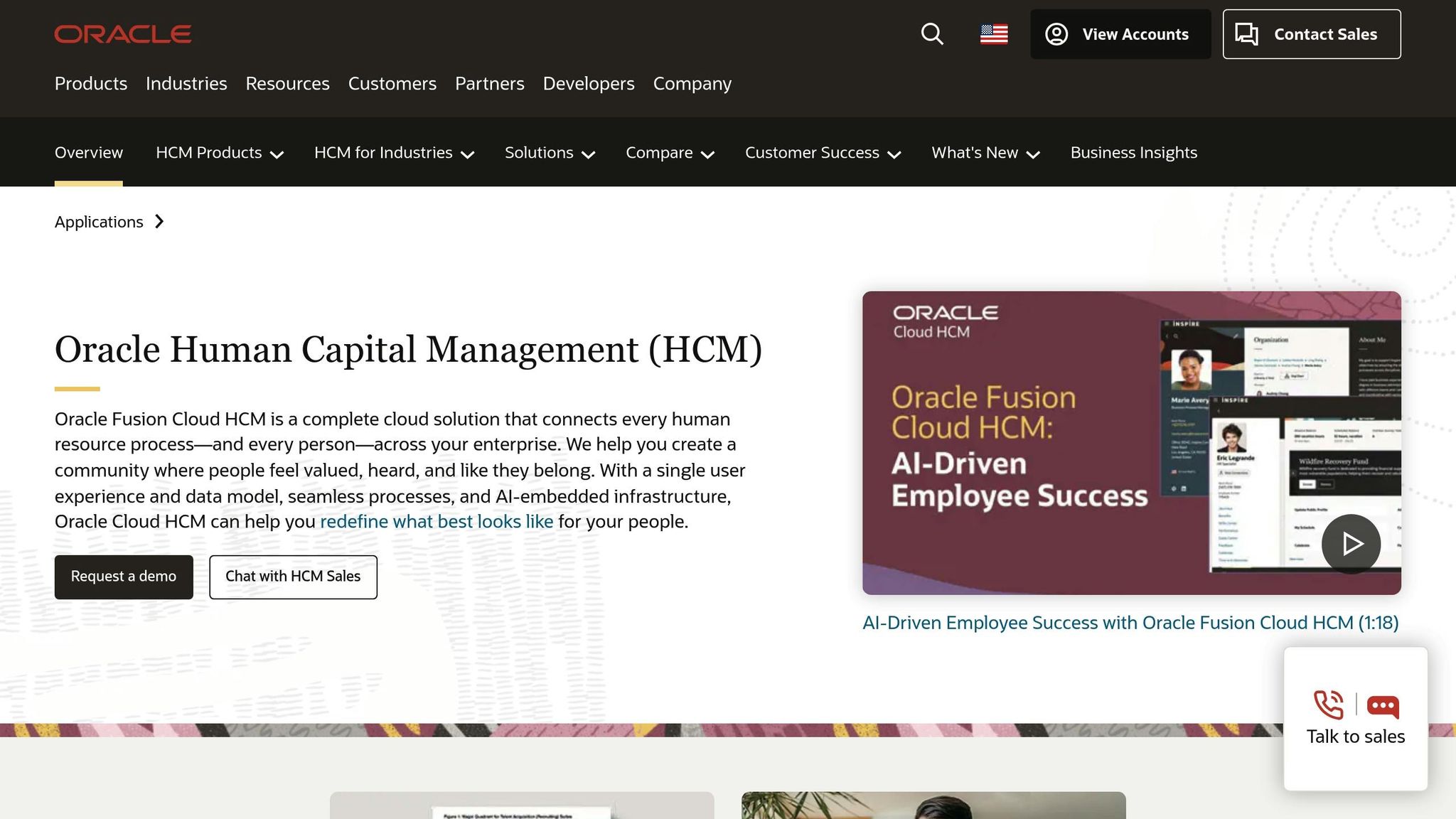 Oracle HCM