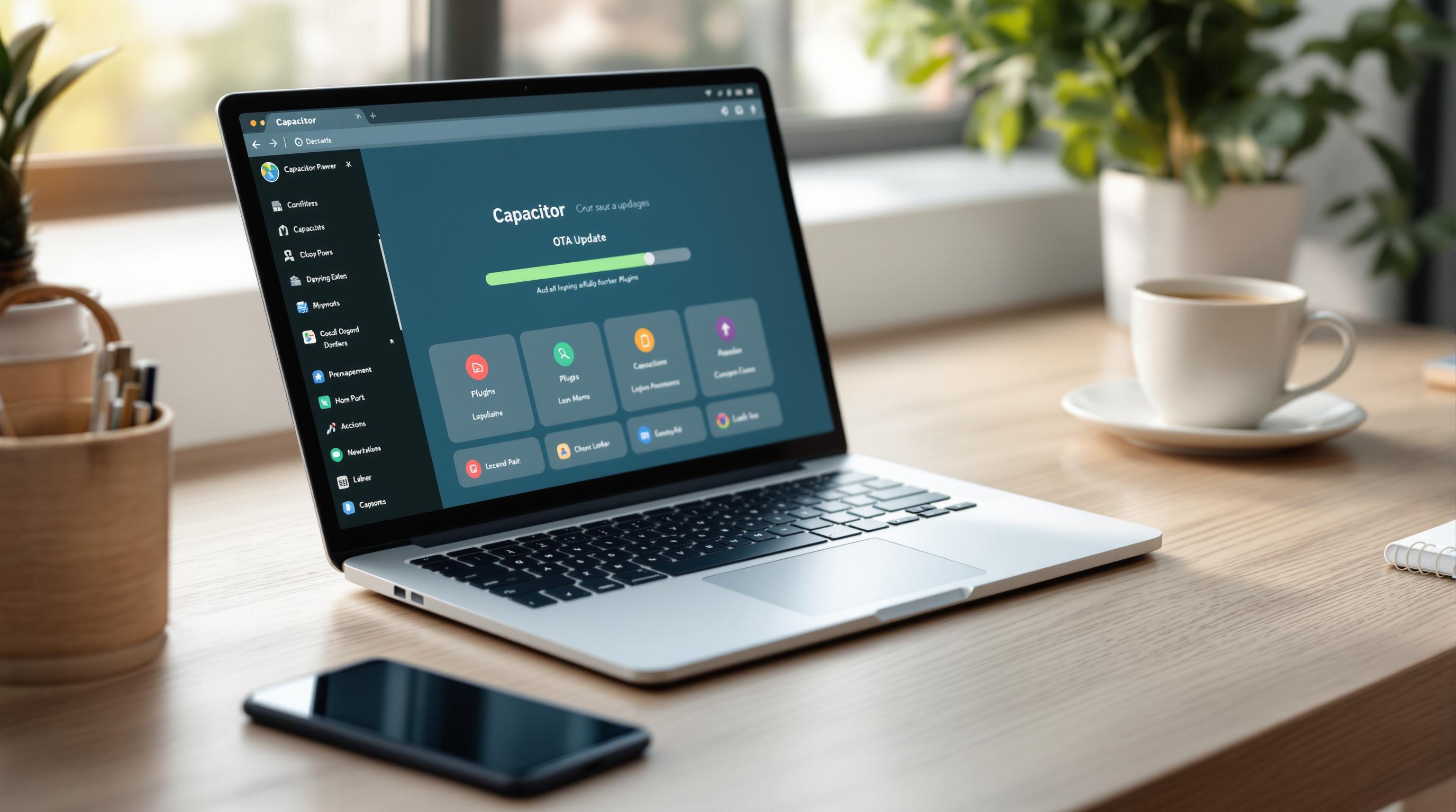 blog illustration Capacitor Plugin Options for OTA Updates