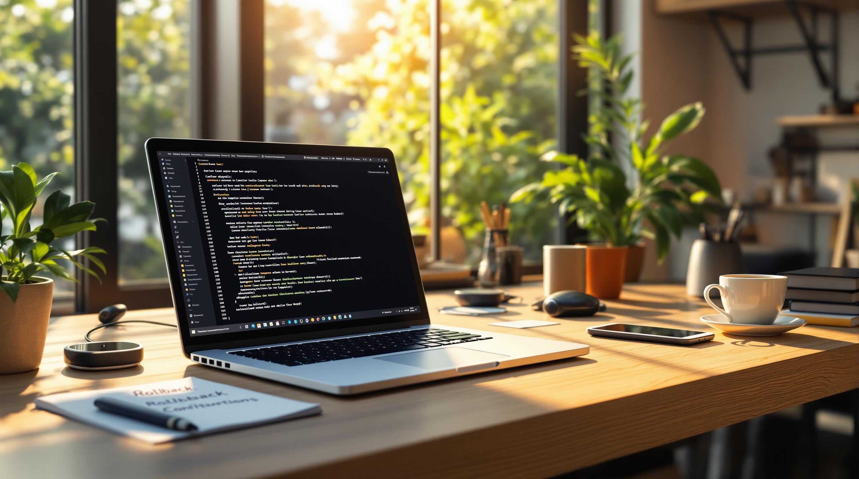 blog illustration Configuration du Rollback pour les Mises à Jour Capacitor