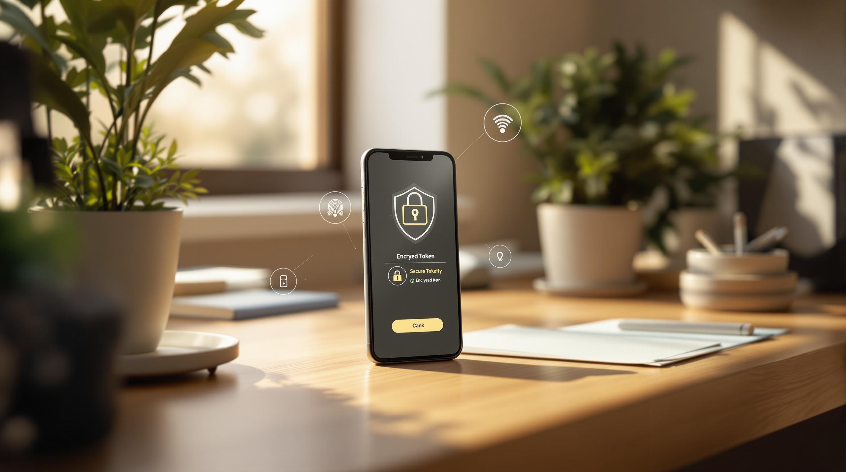 blog illustration Archiviazione sicura per token offline in Capacitor