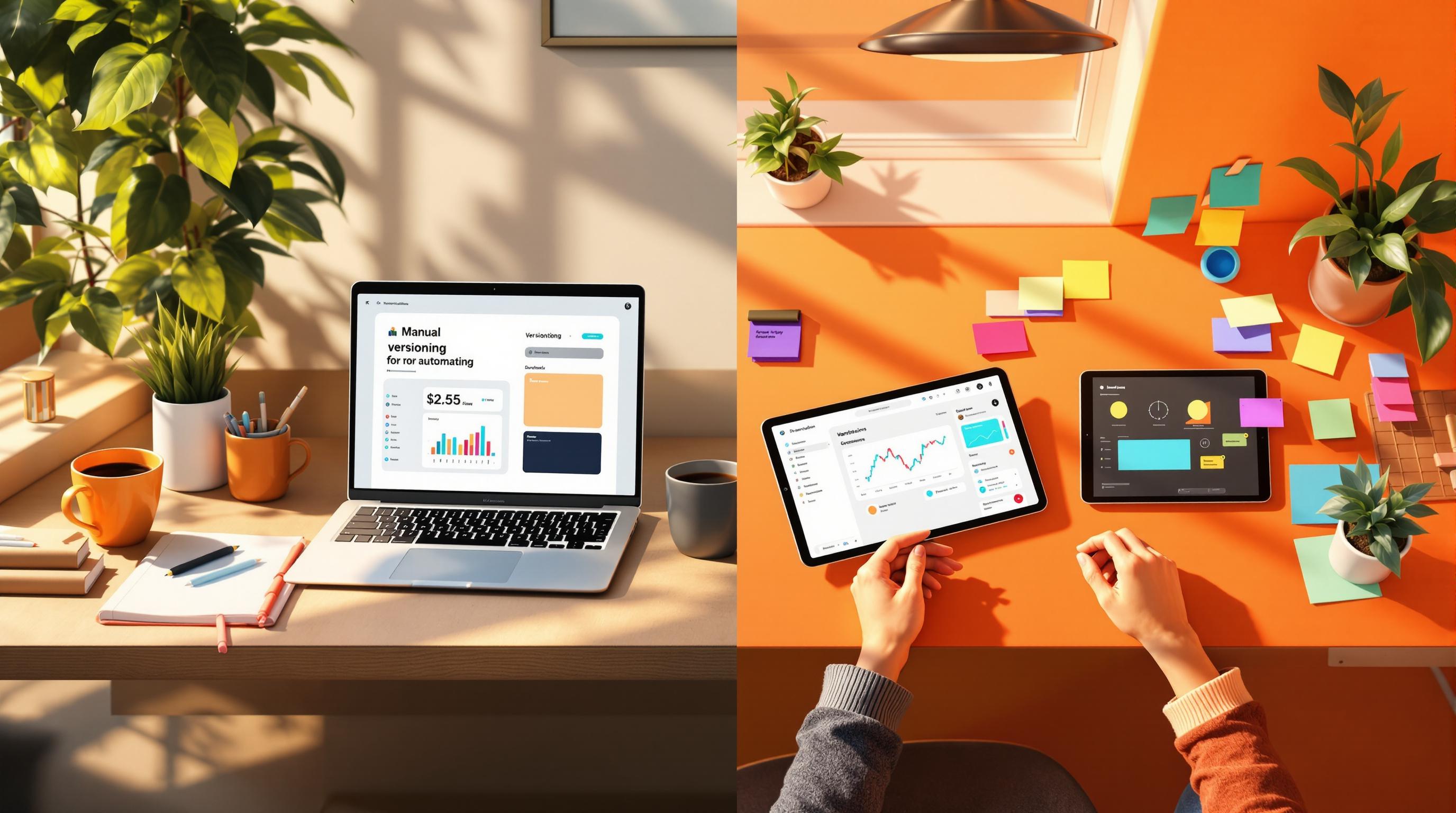 blog illustration Capacitor vs Appflow: Versioning Differences