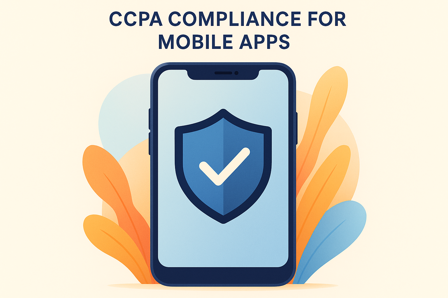 blog illustration CCPA Compliance for Mobile Apps
