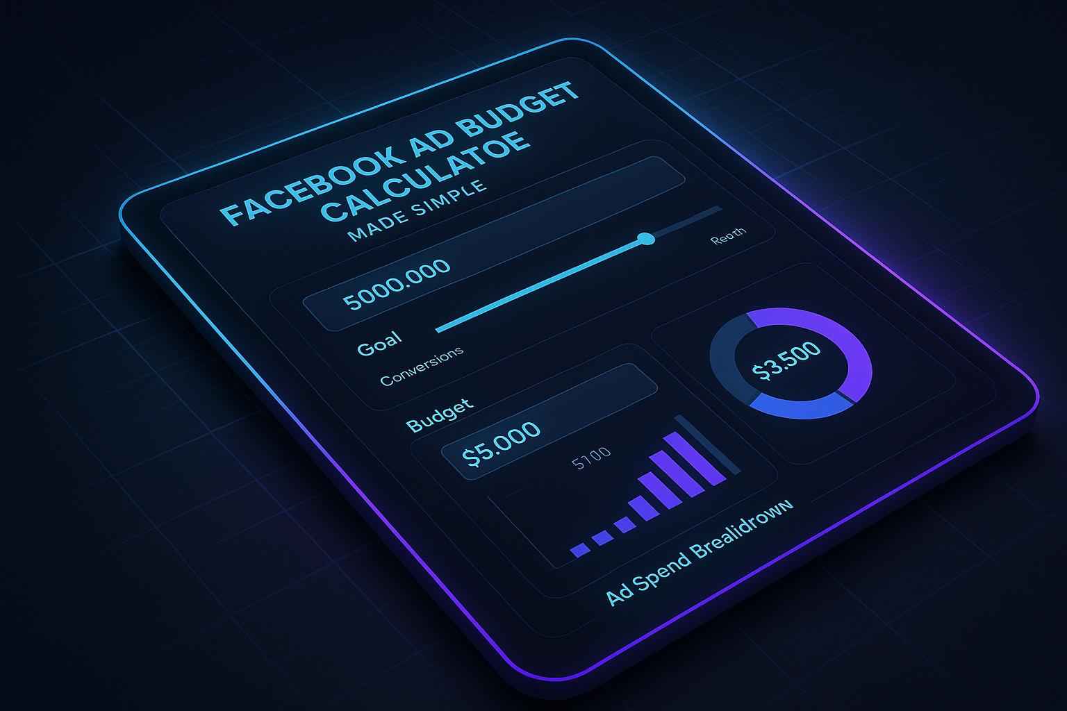 The Easiest Facebook Ad Budget Calculator (2026 Update)